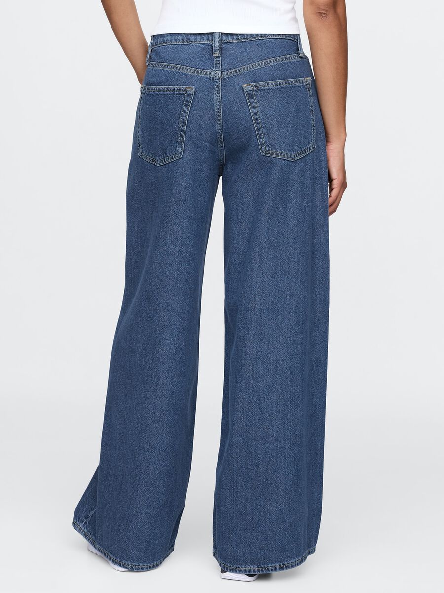 Jeans a gamba larga denim Gap Donna_3