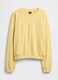 Felpa girocollo in misto cotone con logo GAP_3