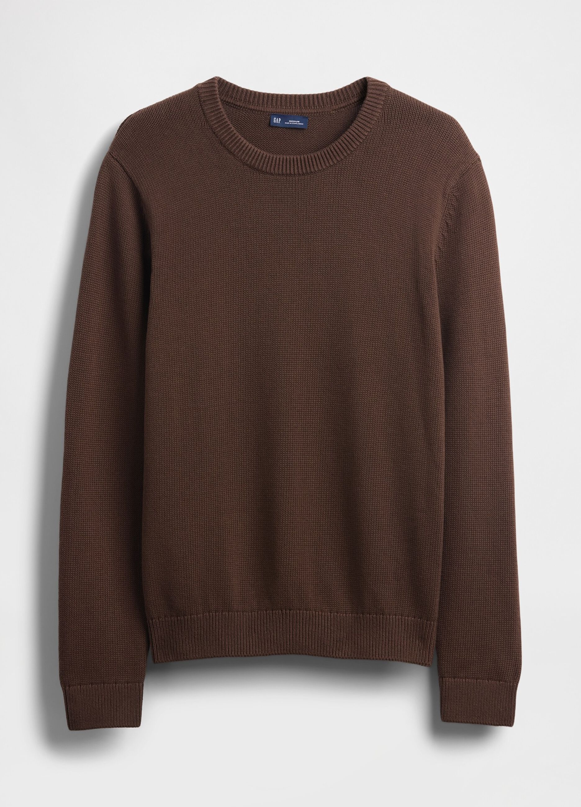 Maglione marrone in cotone_3