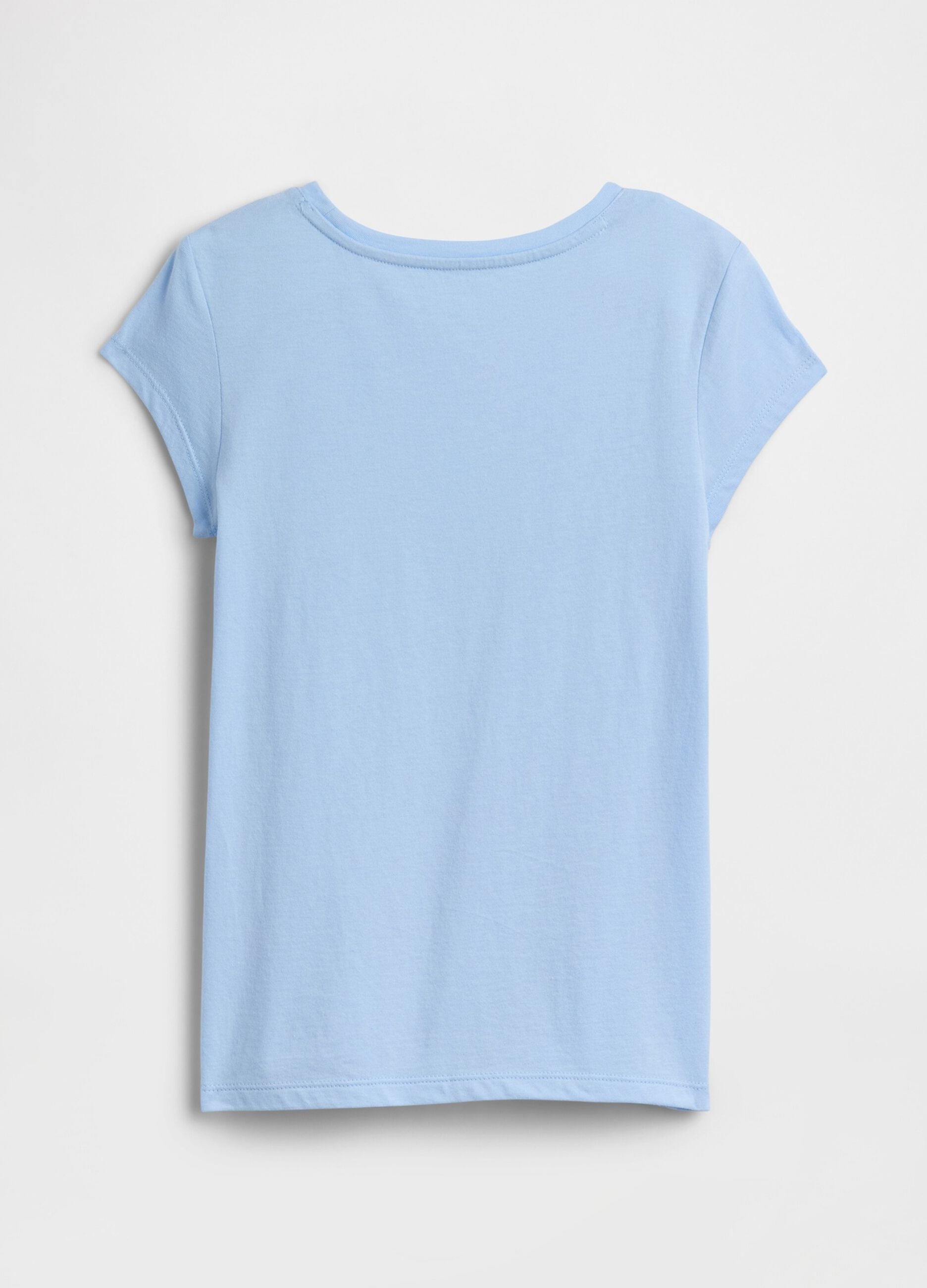 T-shirt in puro cotone a maniche corte con logo GAP