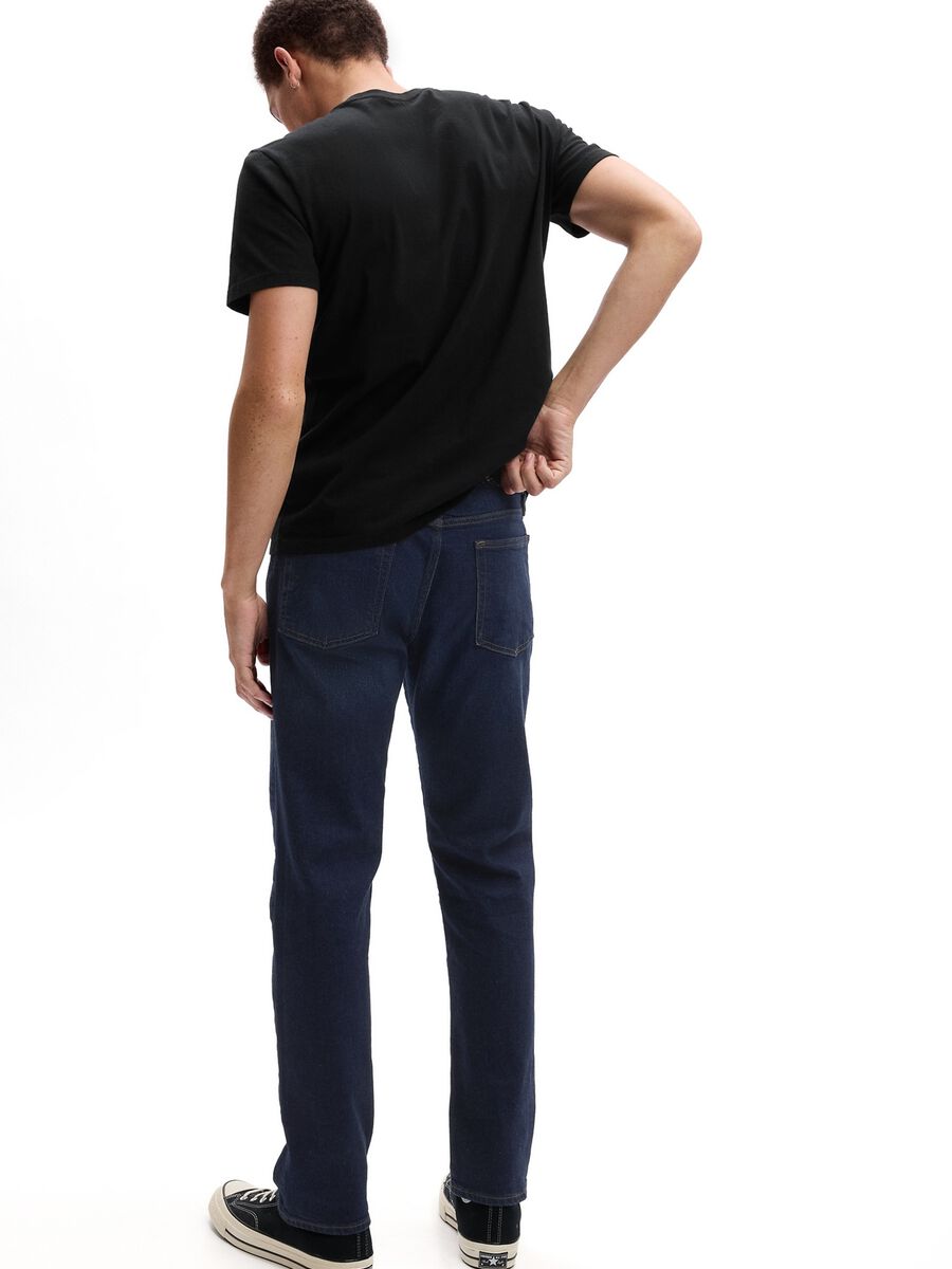 Jeans straight fit a vita media Uomo_1