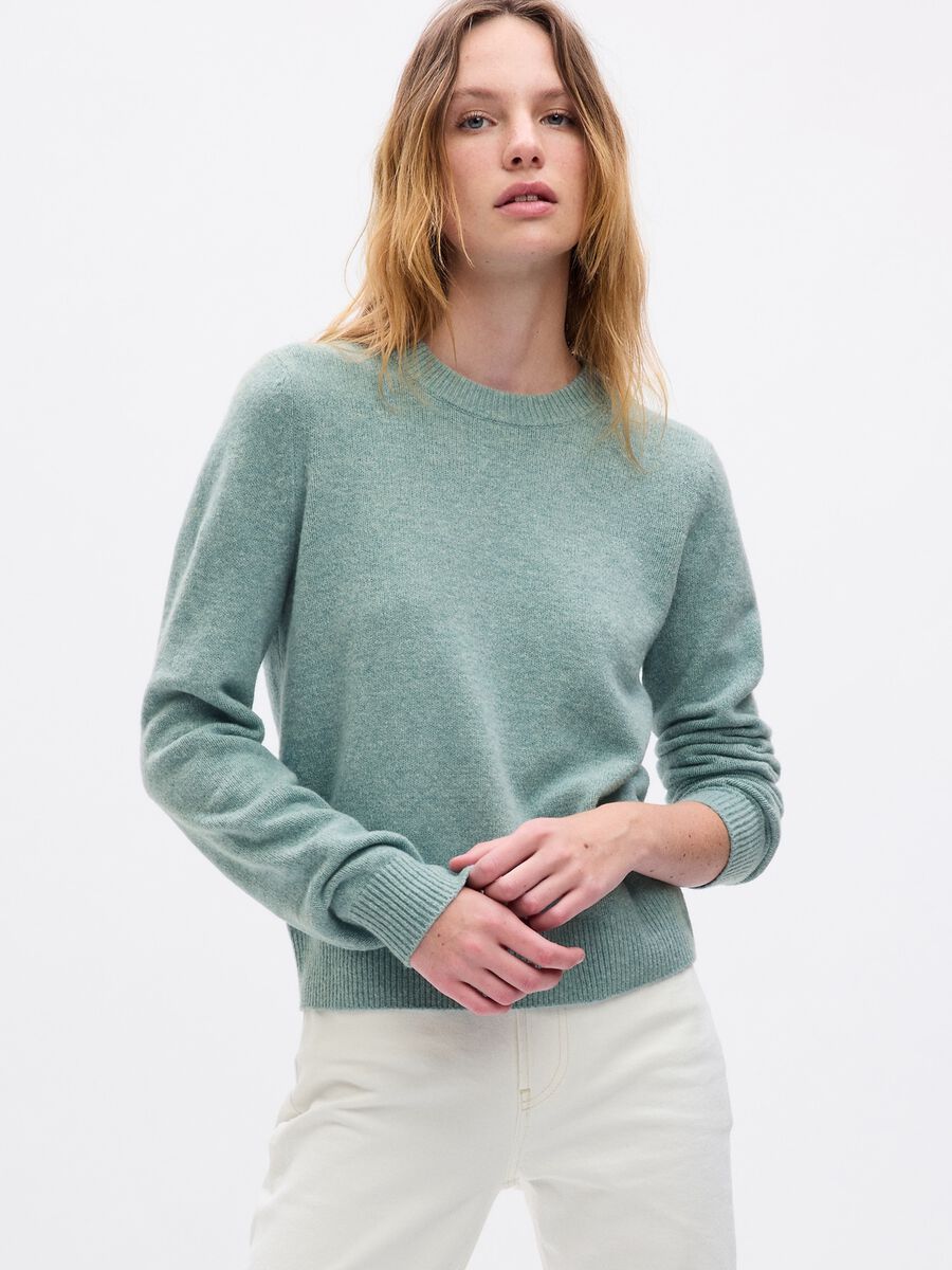 Pullover con scollo rotondo Donna_0