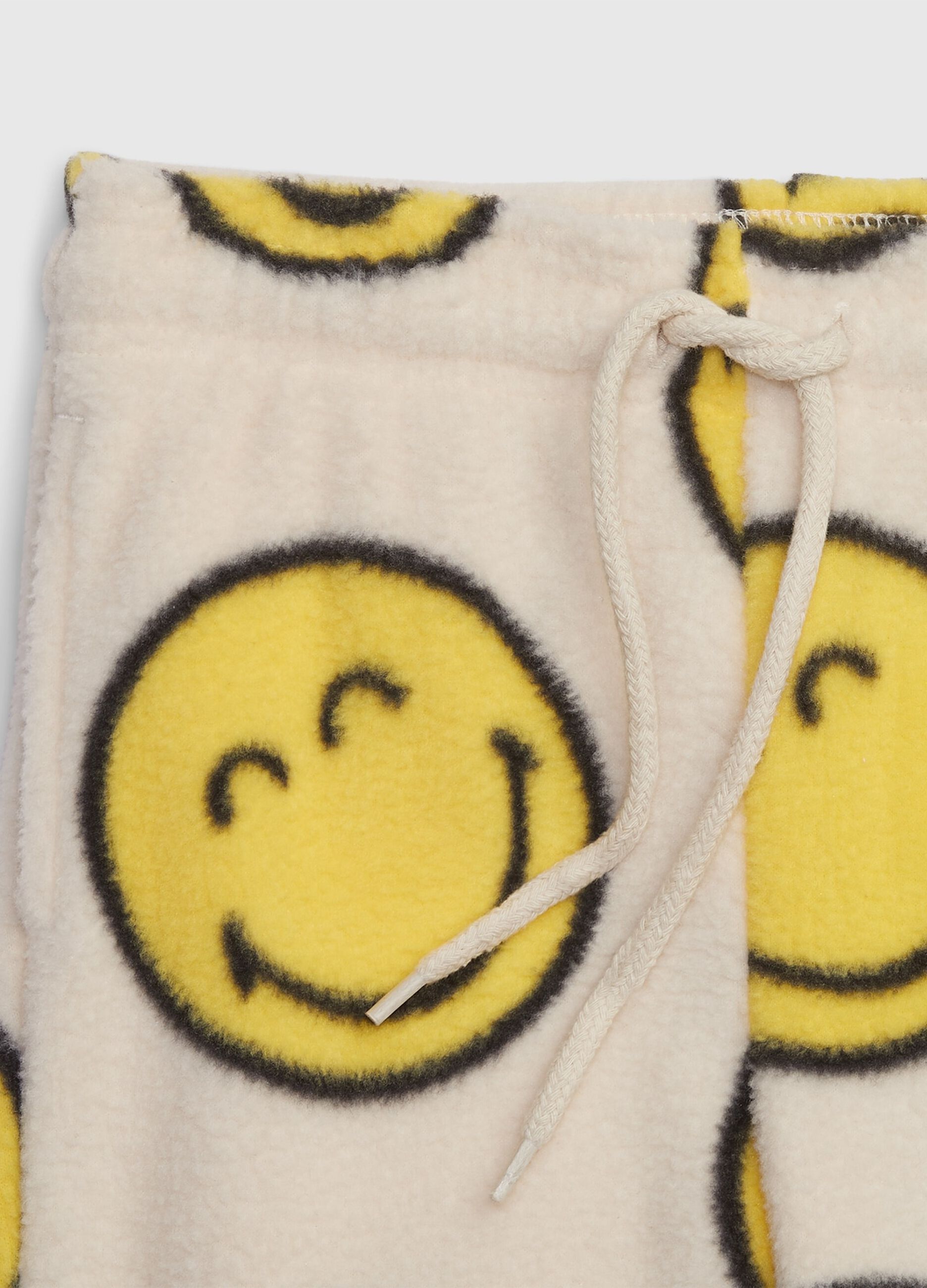 Joggers in pile con coulisse Smiley®_2