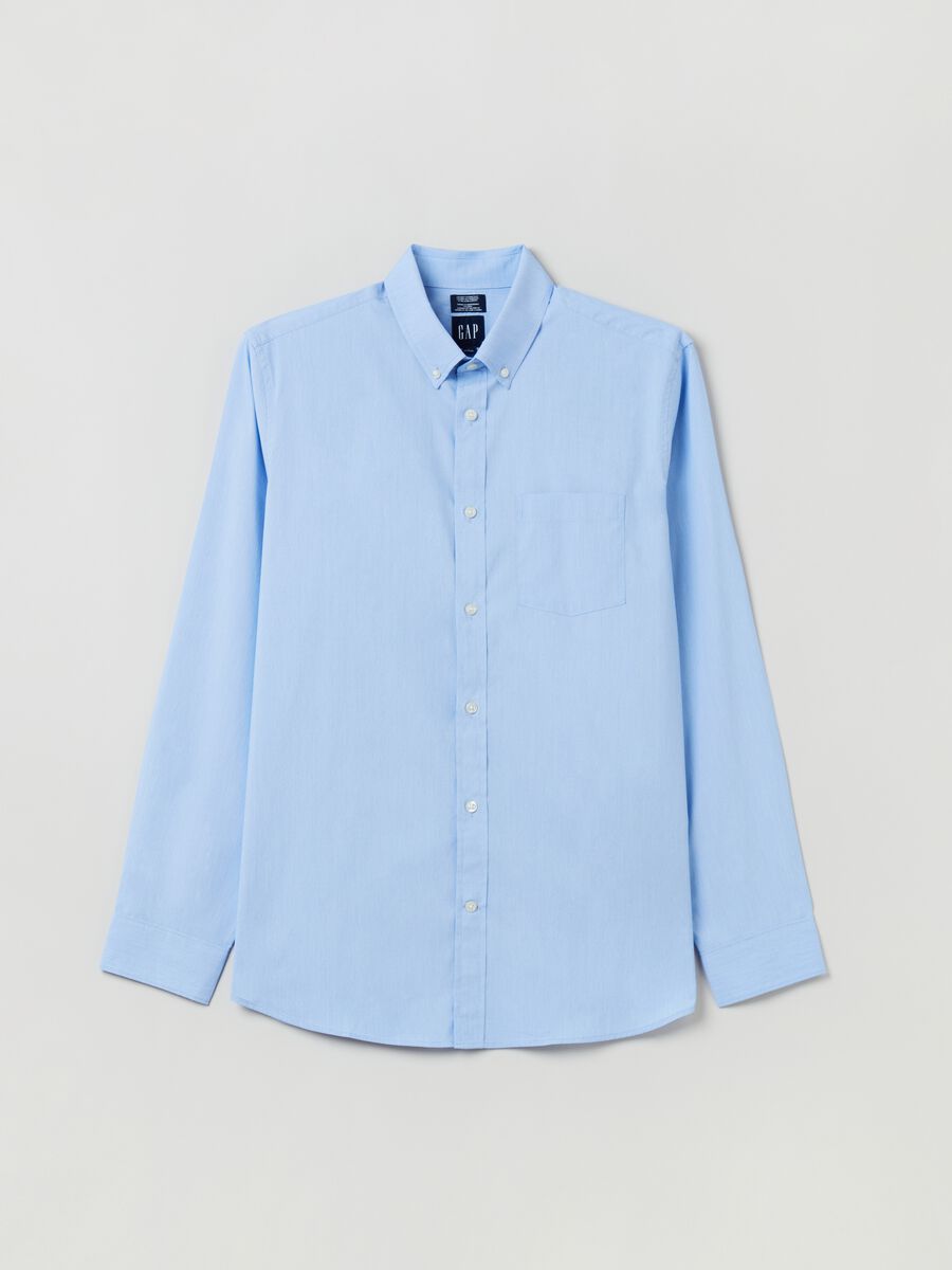 Camicia regular fit in tessuto Coolmax® Uomo_1