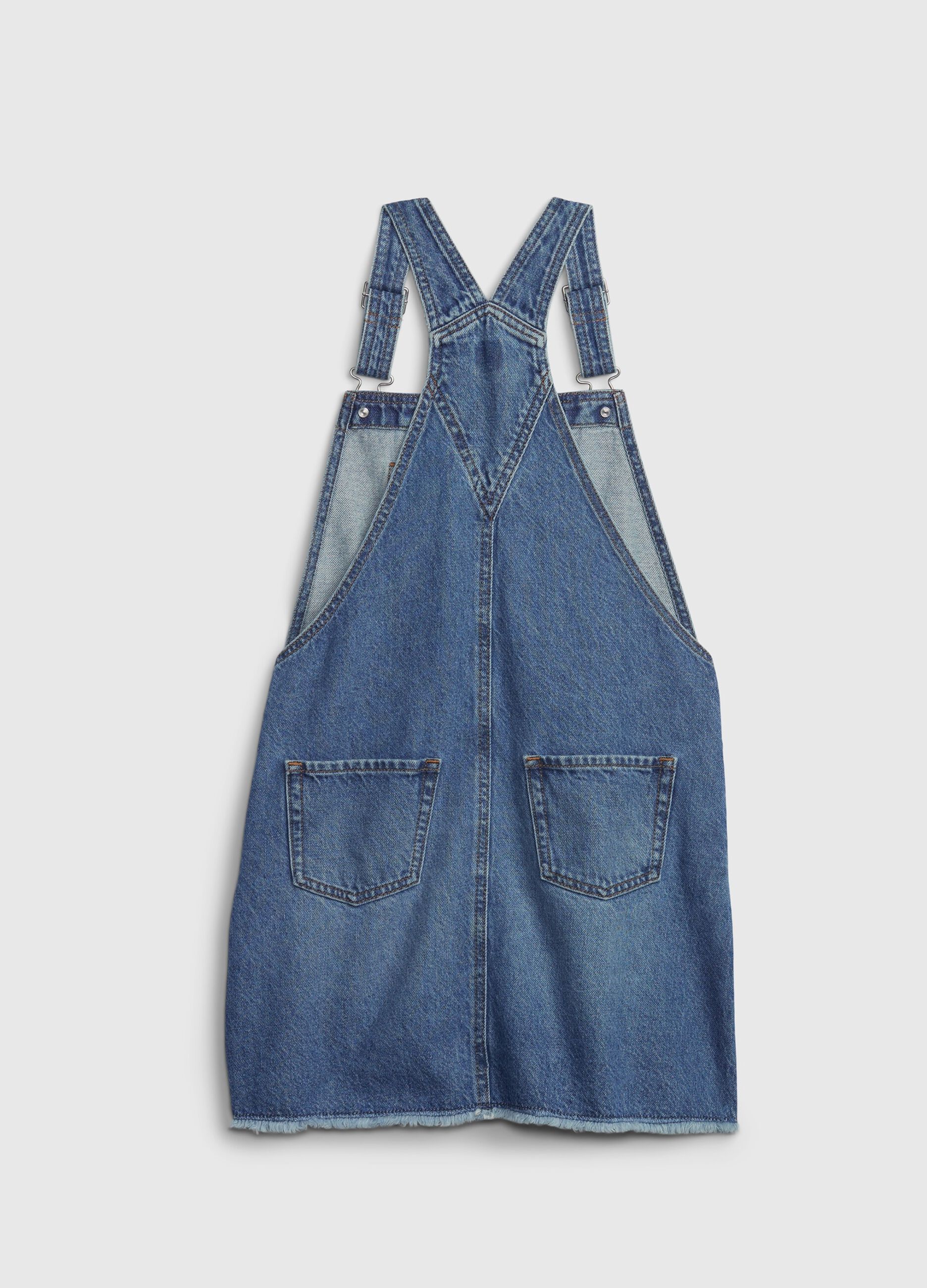 Skirt denim pinafore_1