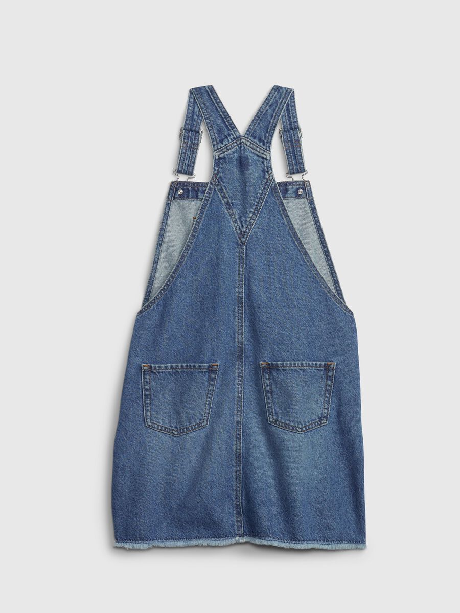 Skirt denim pinafore Girl_1