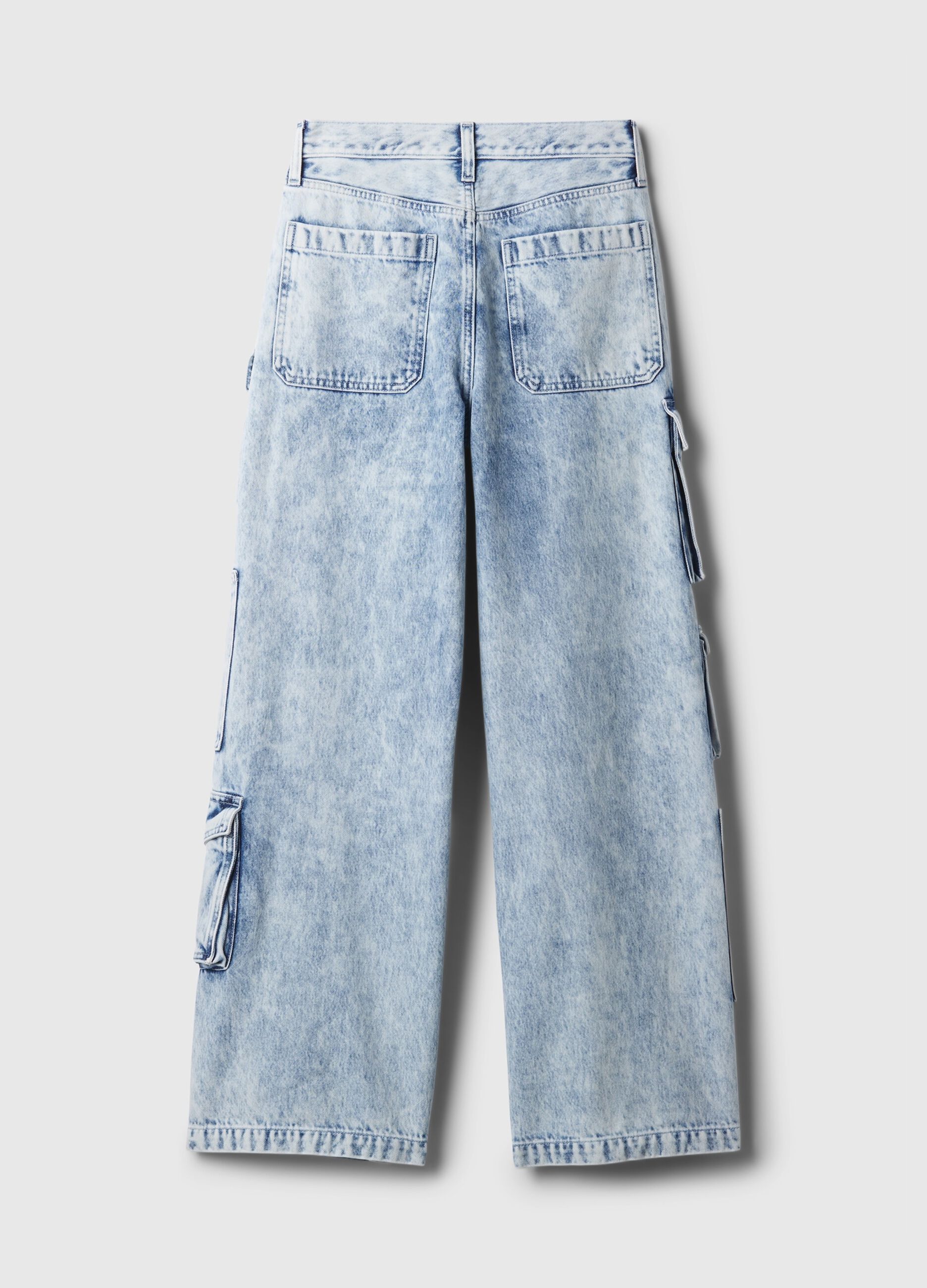 Jeans cargo baggy fit multitasche_6