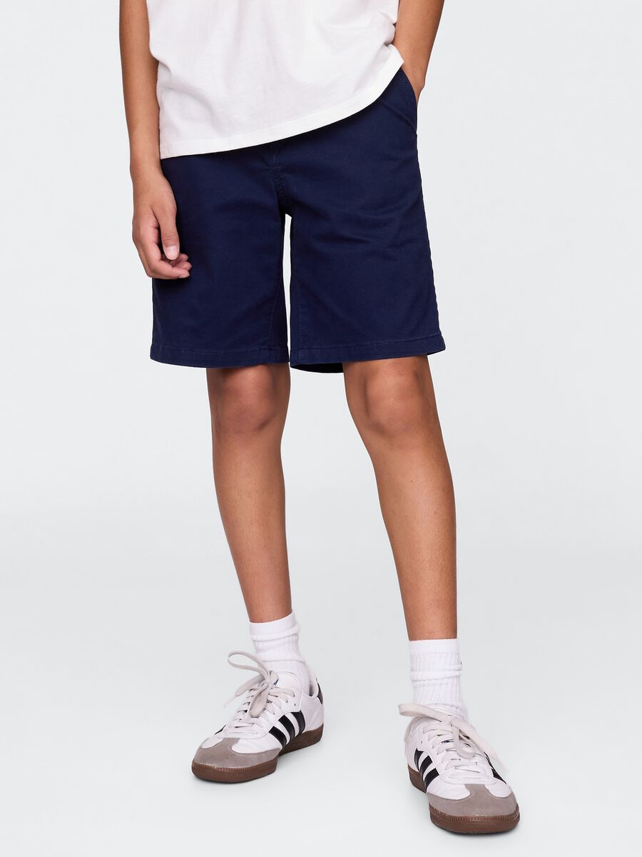 Bermuda blu navy stile casual Bambino_1