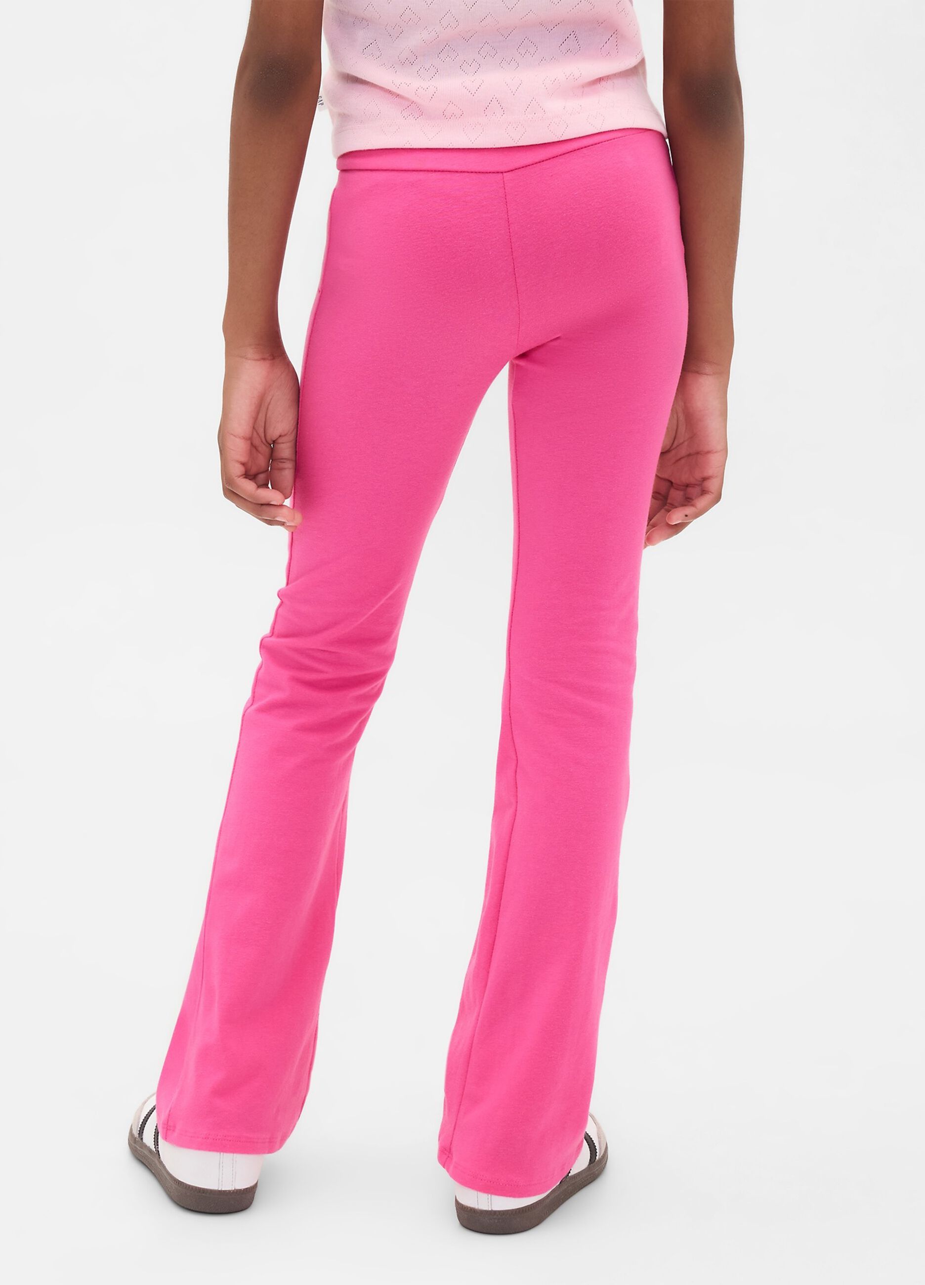 Leggings rosa elasticizzati_2