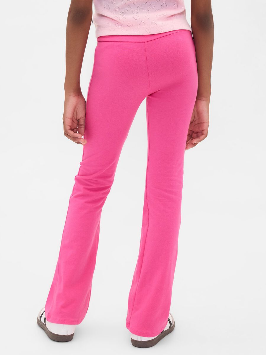 Stretchy Pink Leggings Girl_2