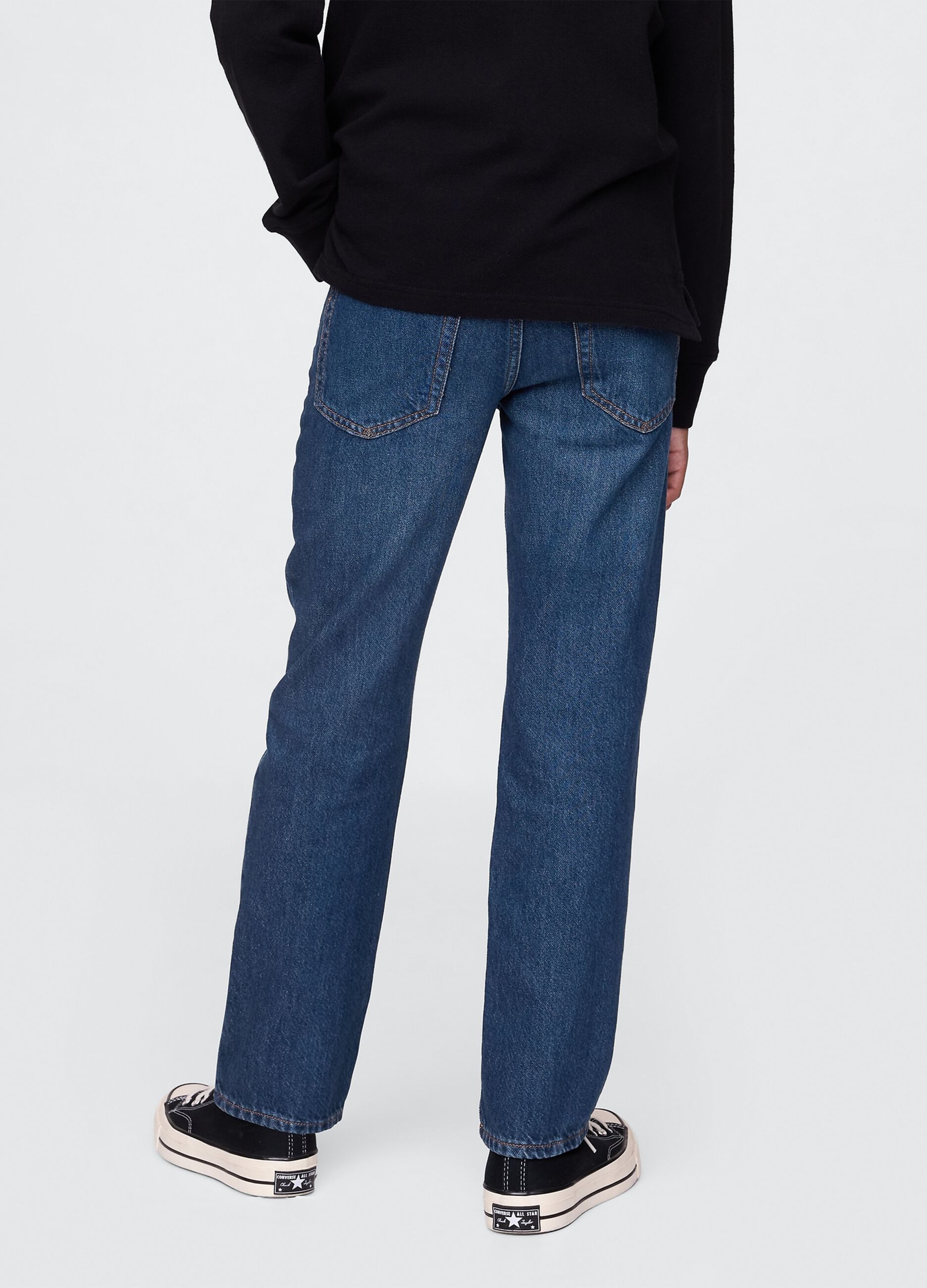 Jeans blu in cotone