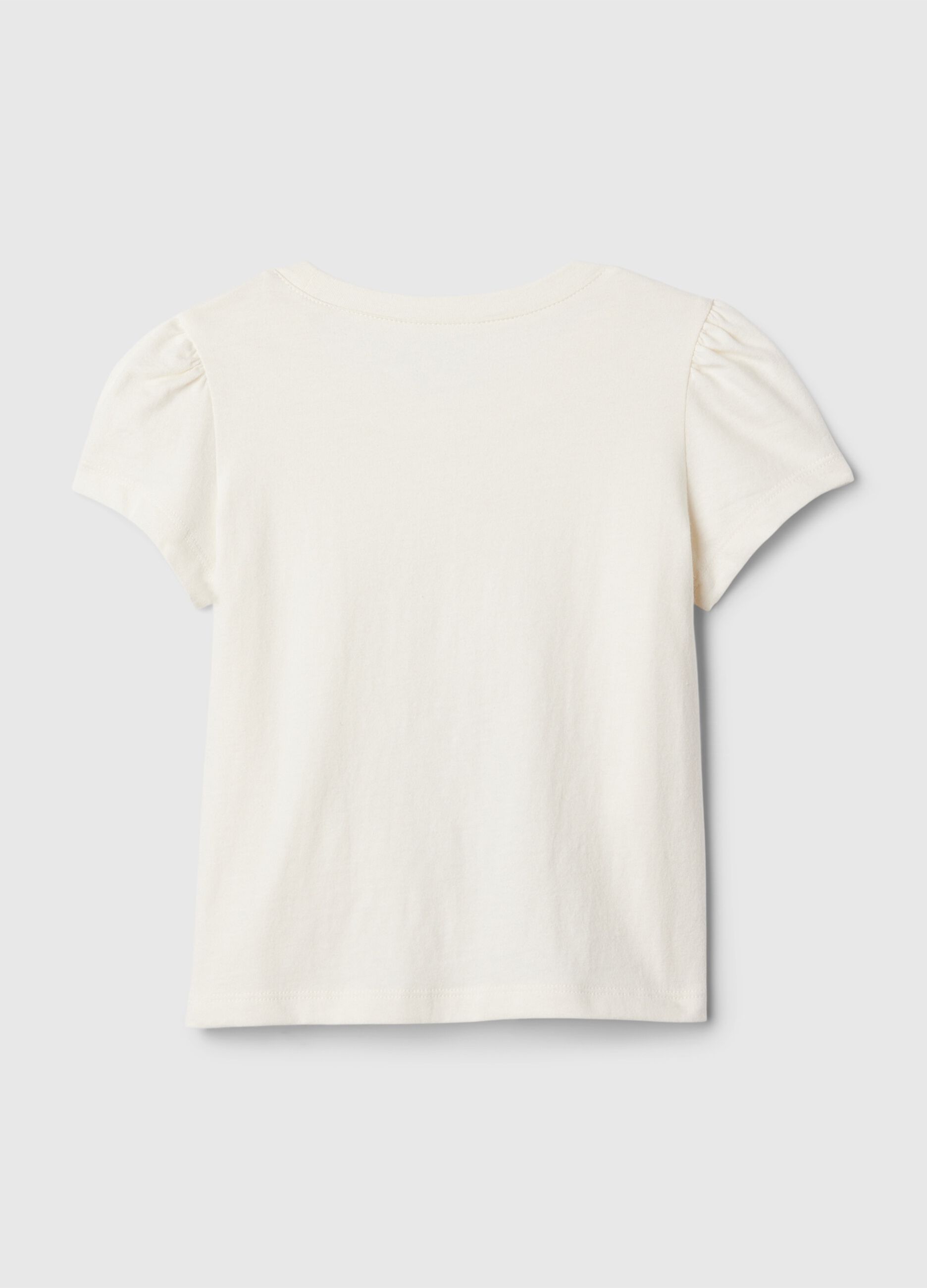 T-shirt in cotone con stampa_1