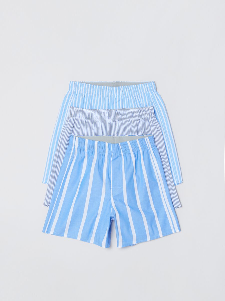 Multicoloured pure cotton boxers Man_0