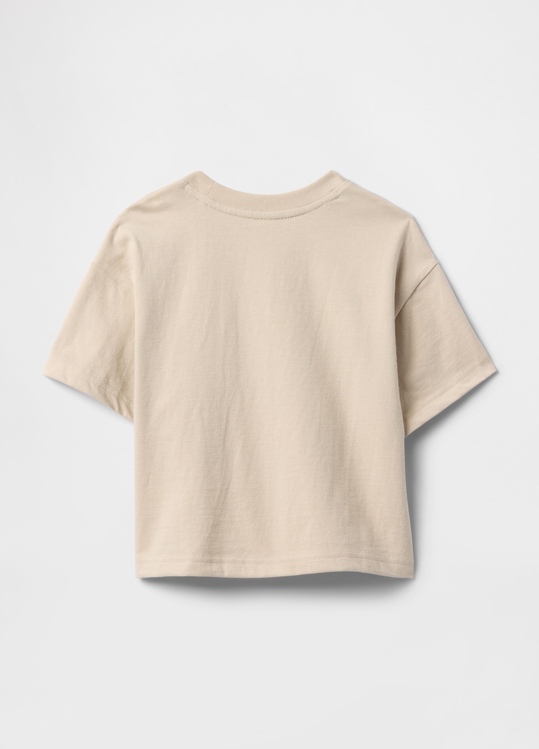 T-shirt beige con fantasia Hot Wheels_1