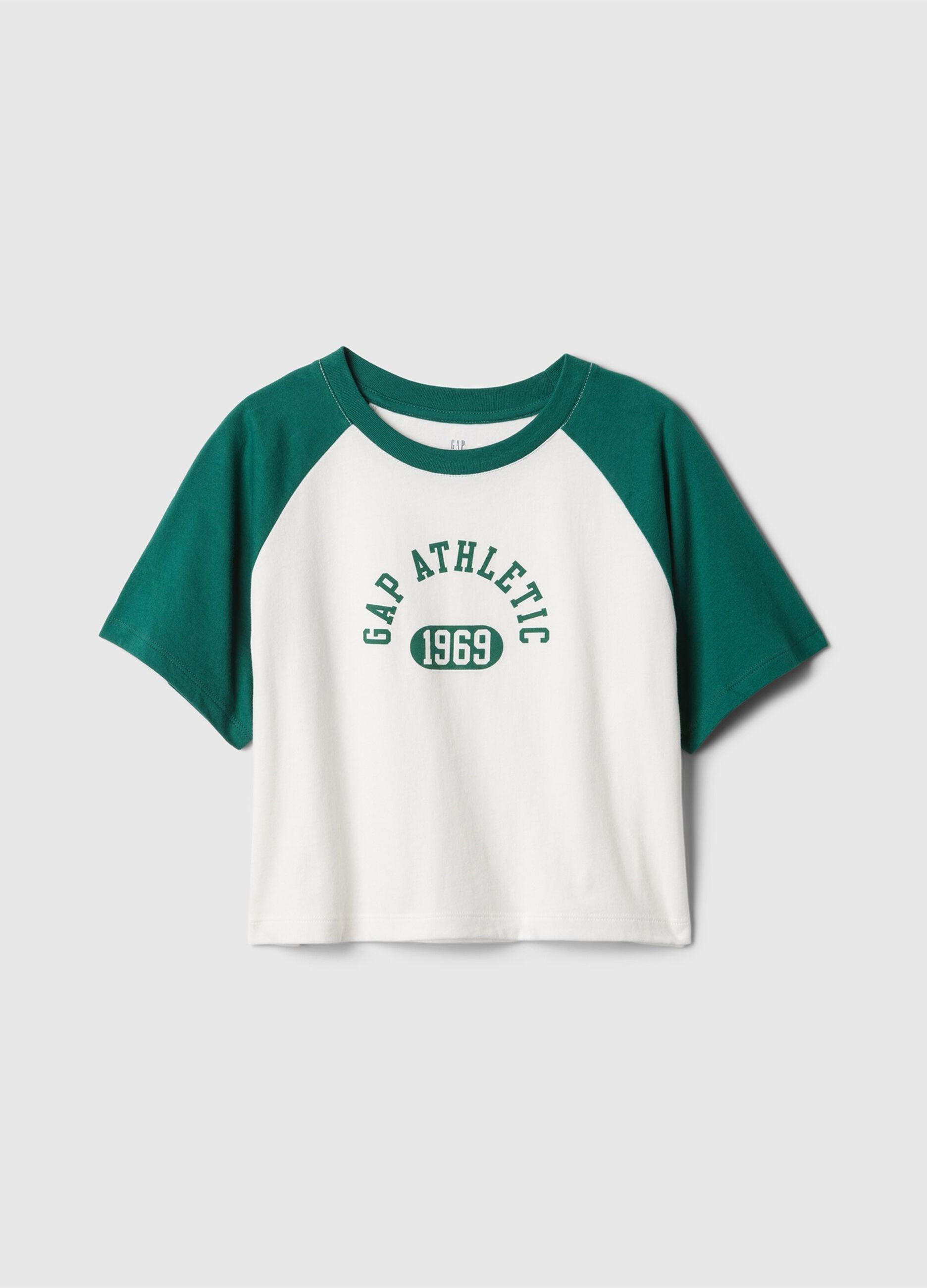 T-shirt boxy fit con stampa Athletics_2