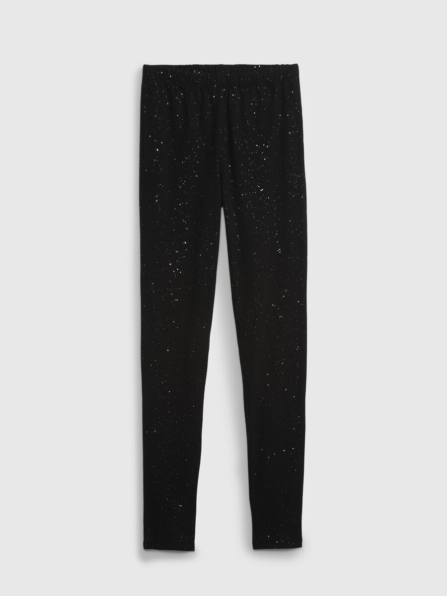 Leggings con strass Bambina_0