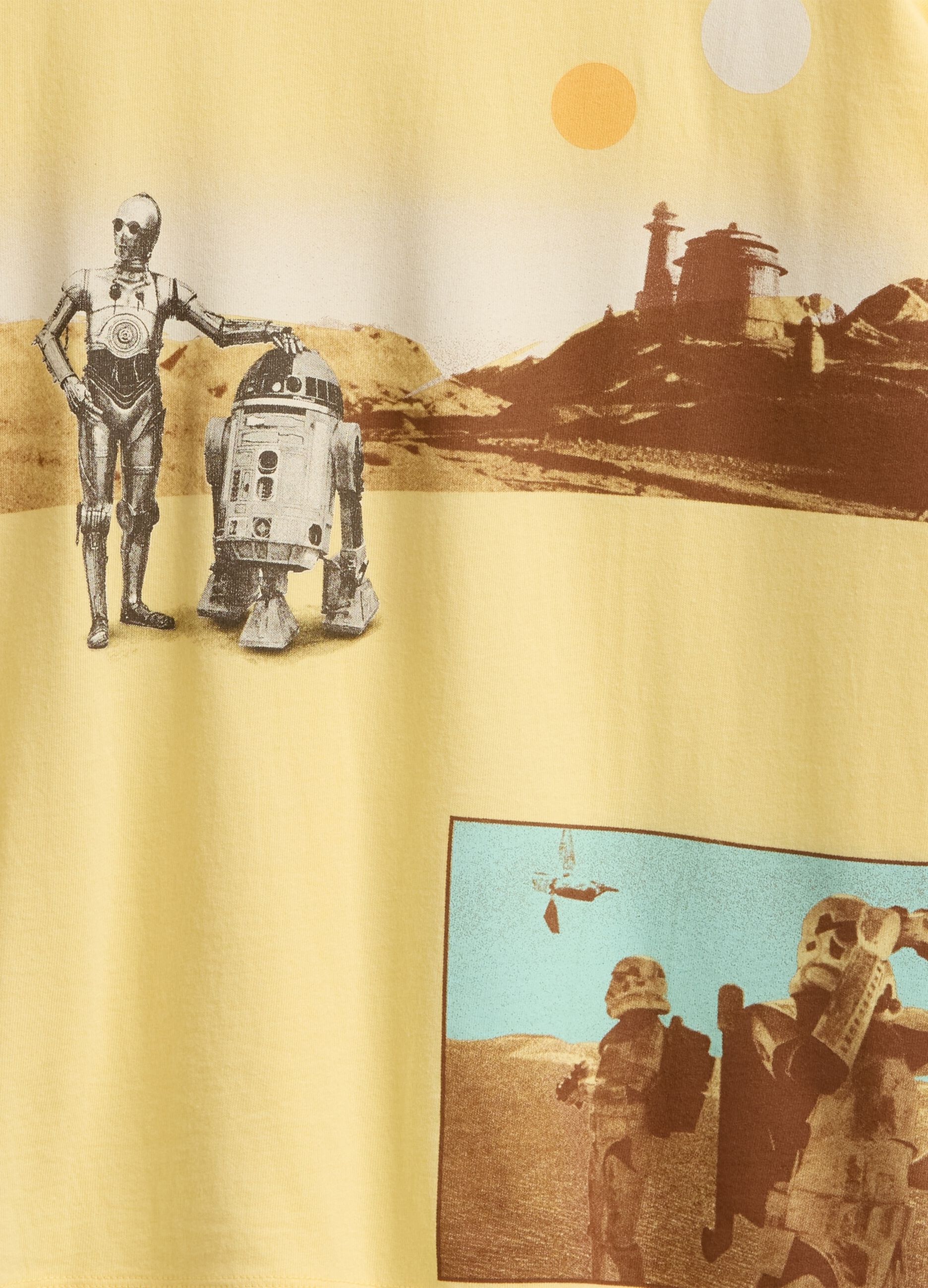 T-shirt gialla Star Wars_2