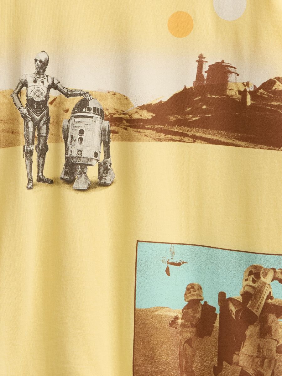 T-shirt gialla Star Wars Boy_2