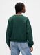 Women's Green Sweatshirt with Print_1
