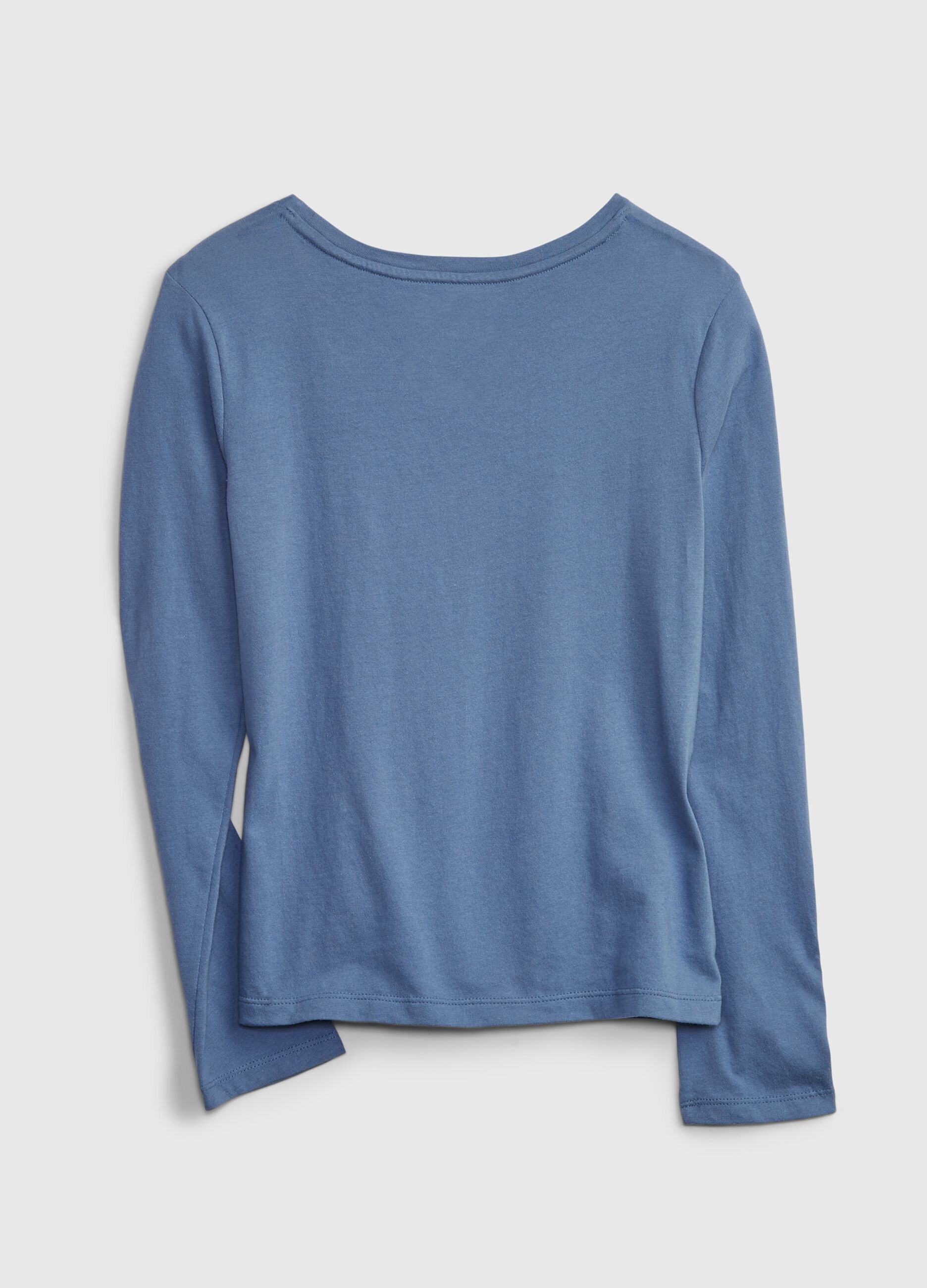 T-shirt with diamanté logo_1