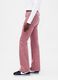 Pantaloni rosa elasticizzati regular_4