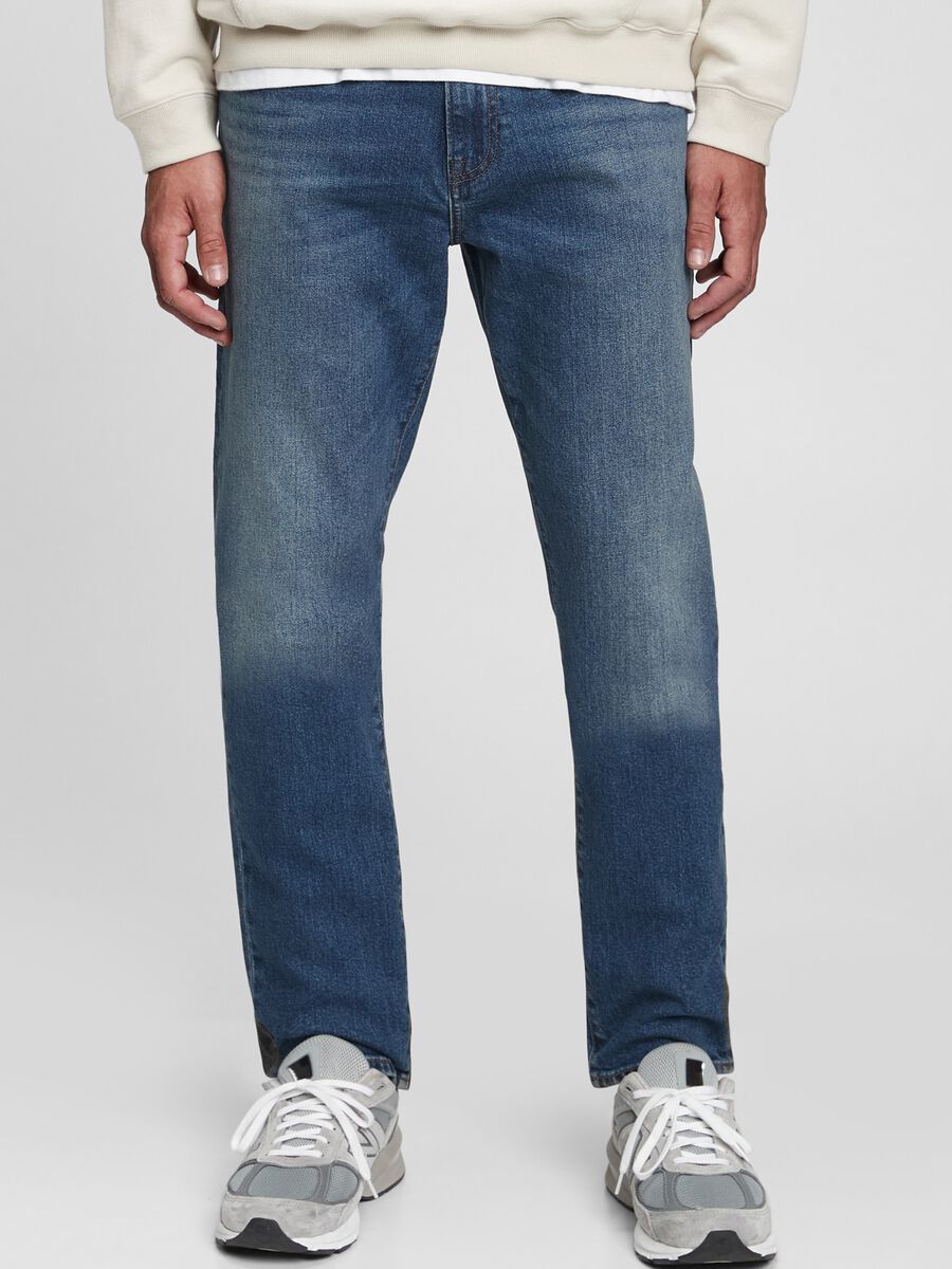 Jeans slim fit cinque tasche Uomo_0