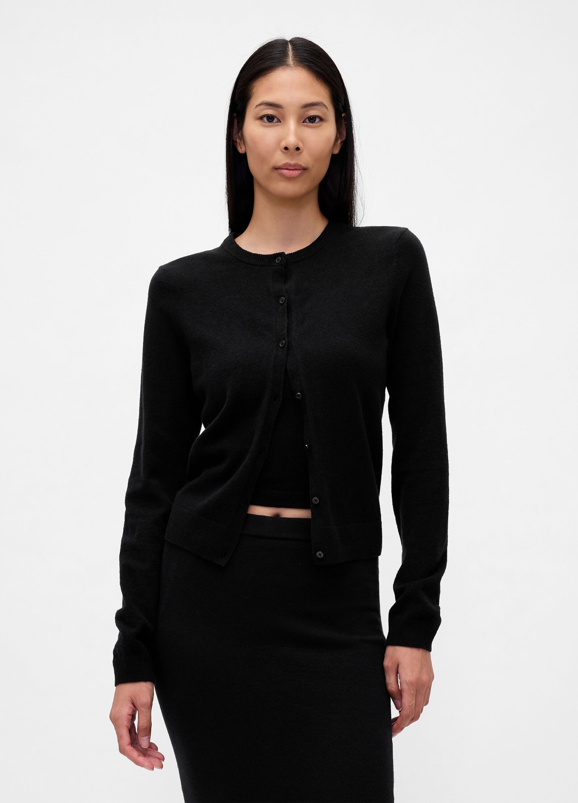 Cardigan nero da donna_1