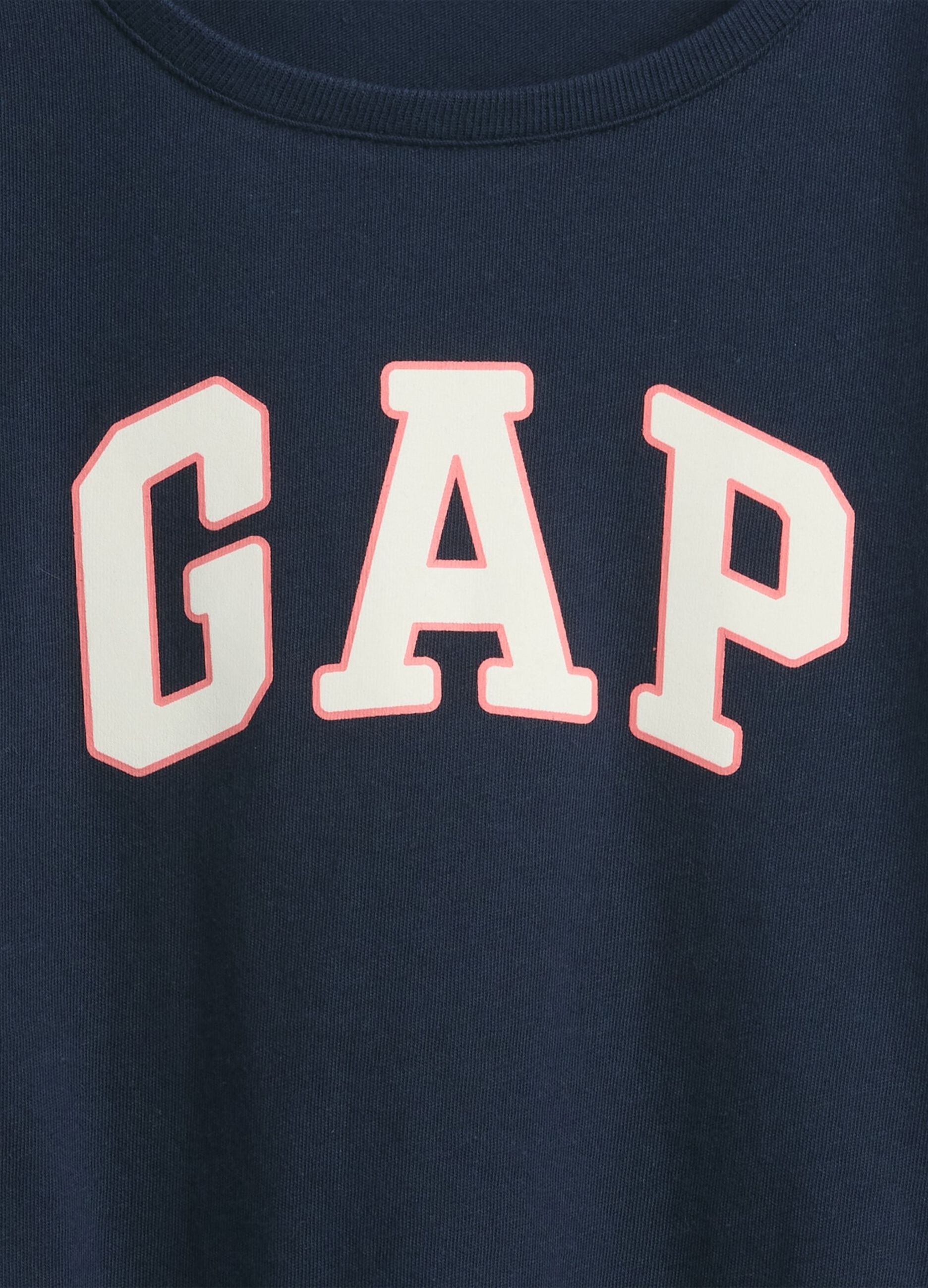 Girl's blue long-sleeve cotton shirt_2
