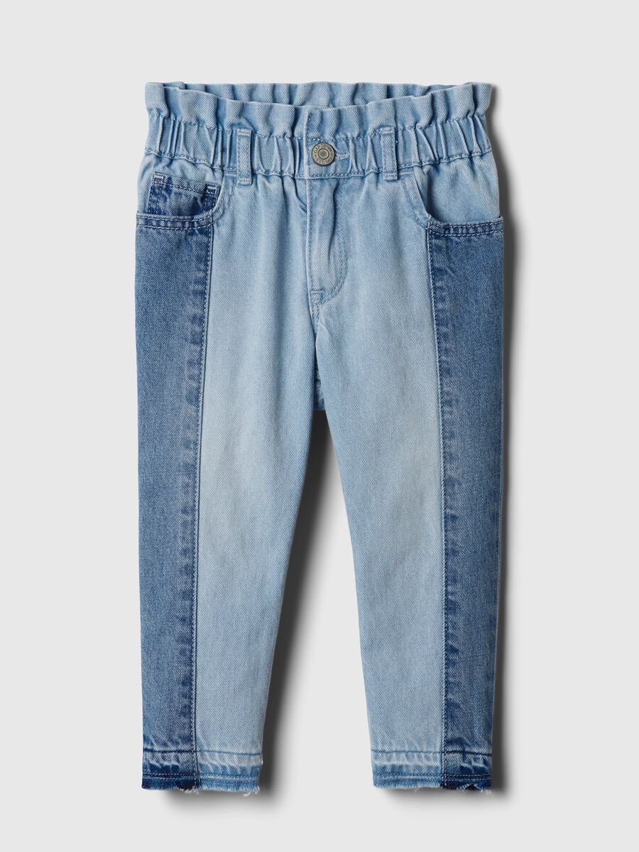 Mum-fit jeans with five pockets Newborn Boy_0