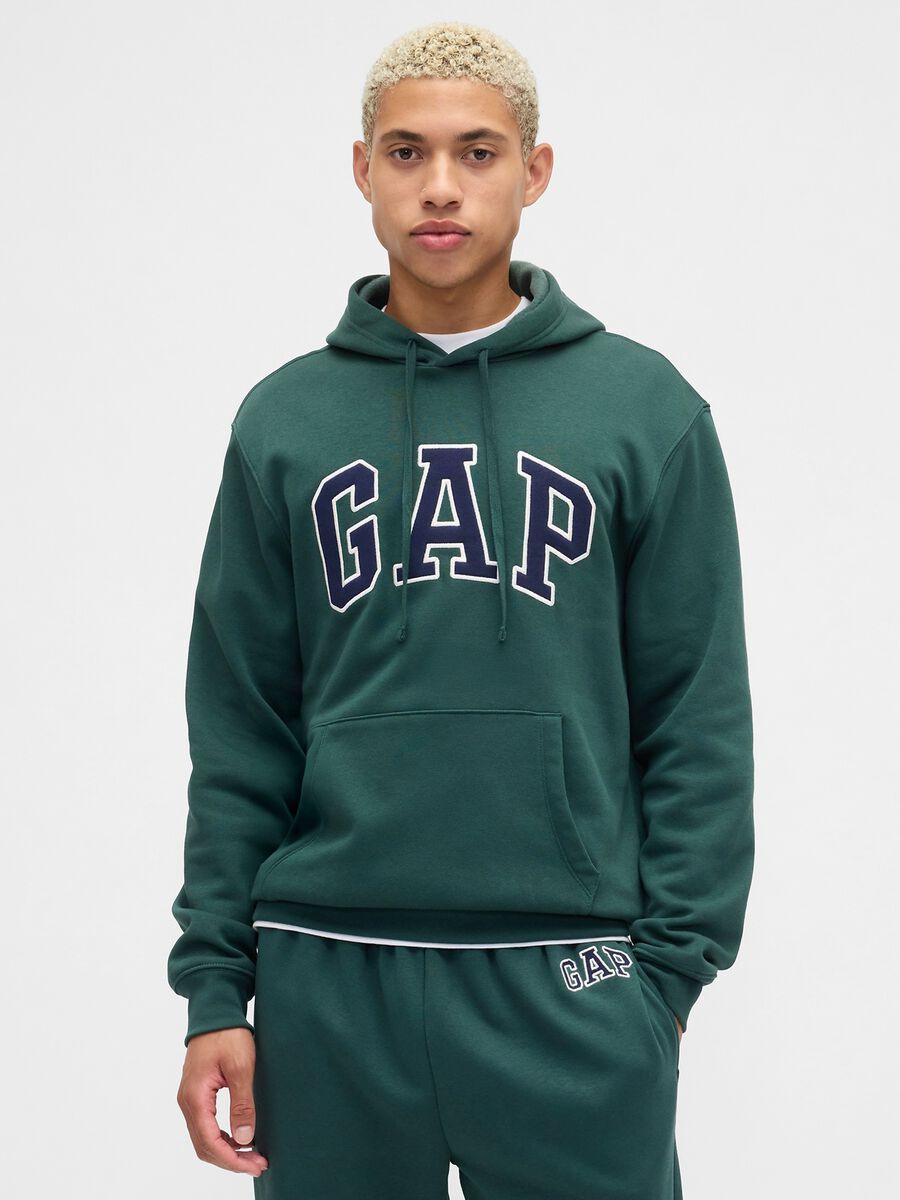 Green GAP Hoodie Man_0
