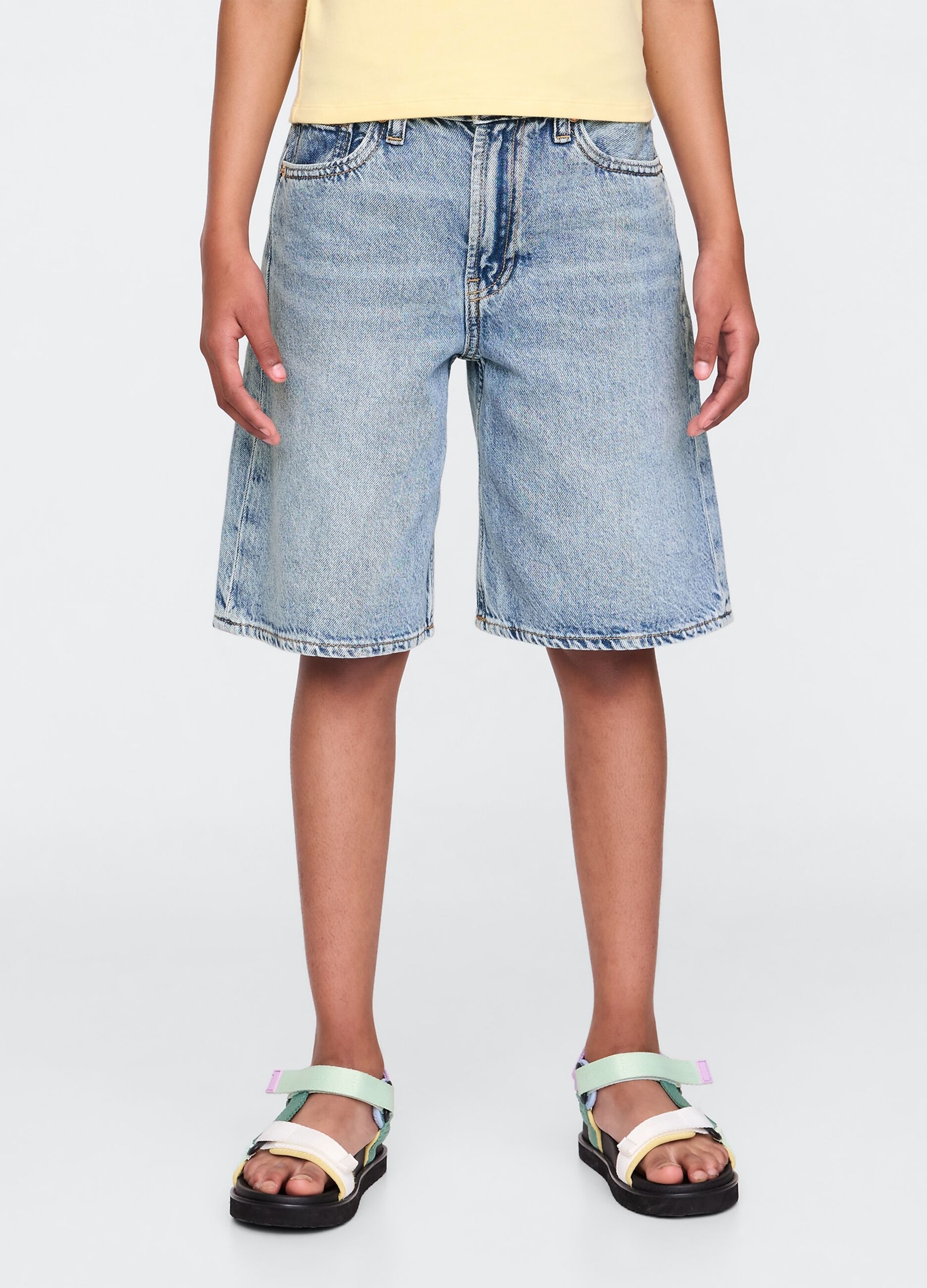 Shorts in denim_1