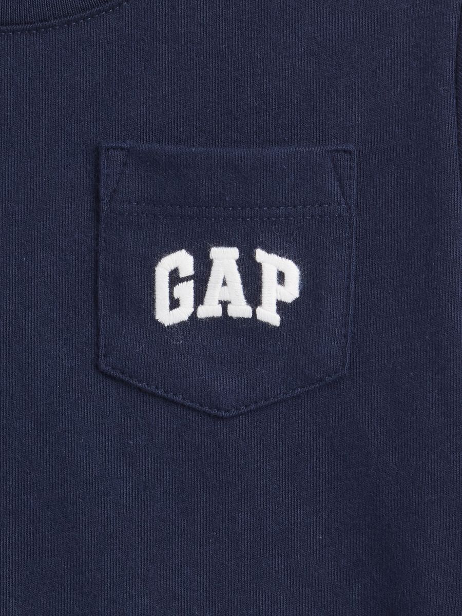 Long-sleeved Blue Cotton Shirt Boy_2