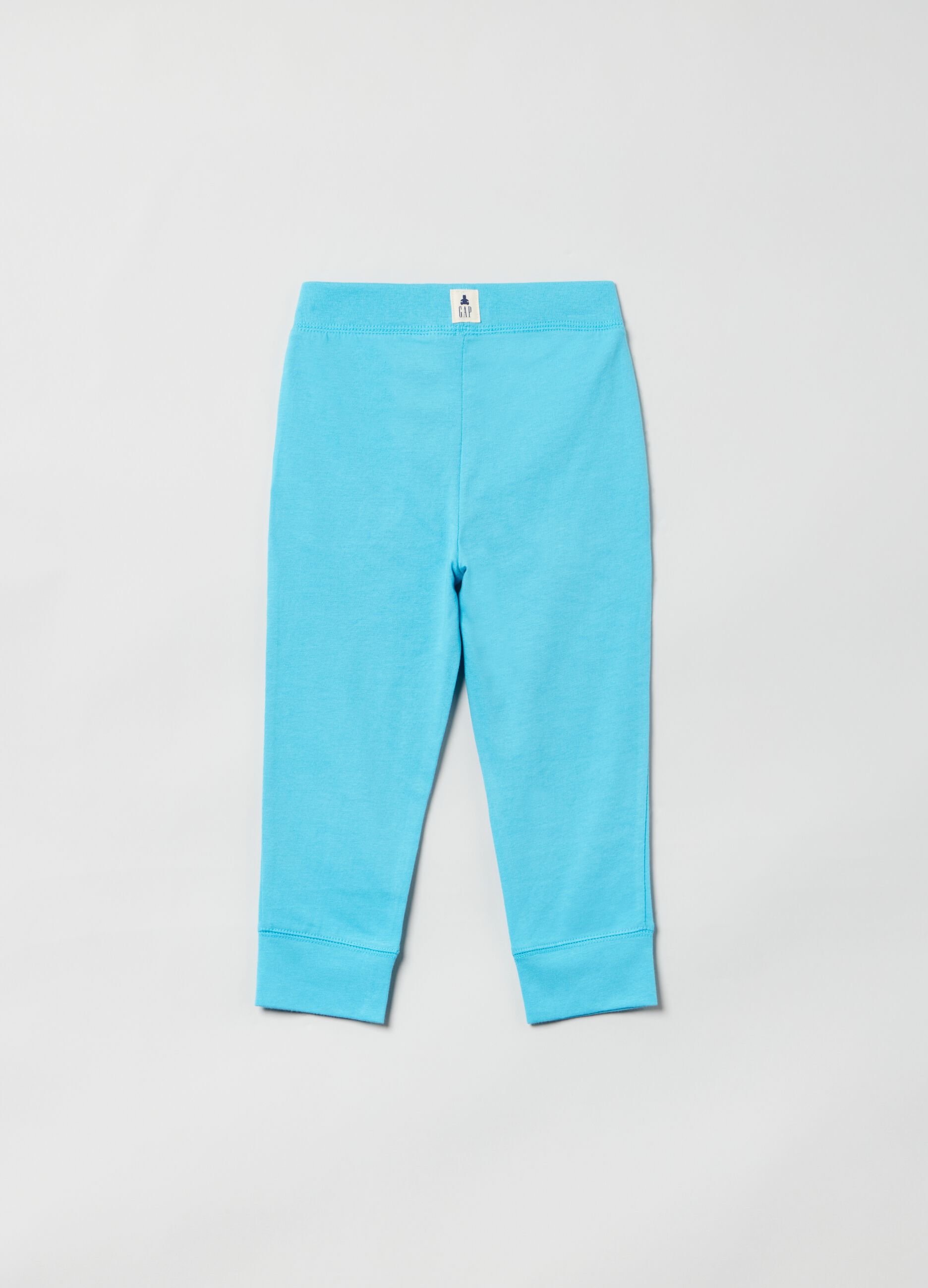 Joggers in organic cotton with drawstring_1