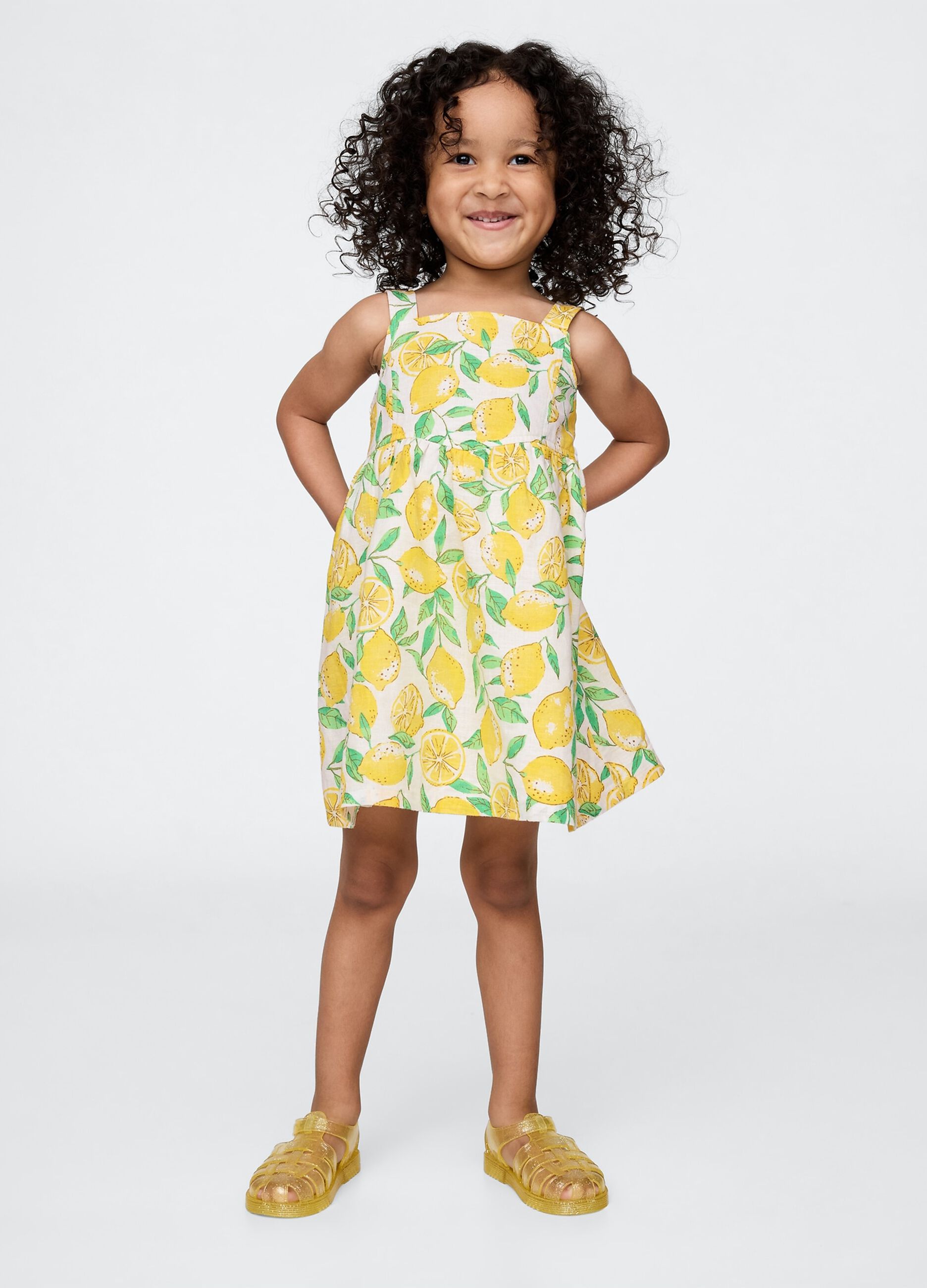 Vestito a stampa limoni per bambina GAP Kids