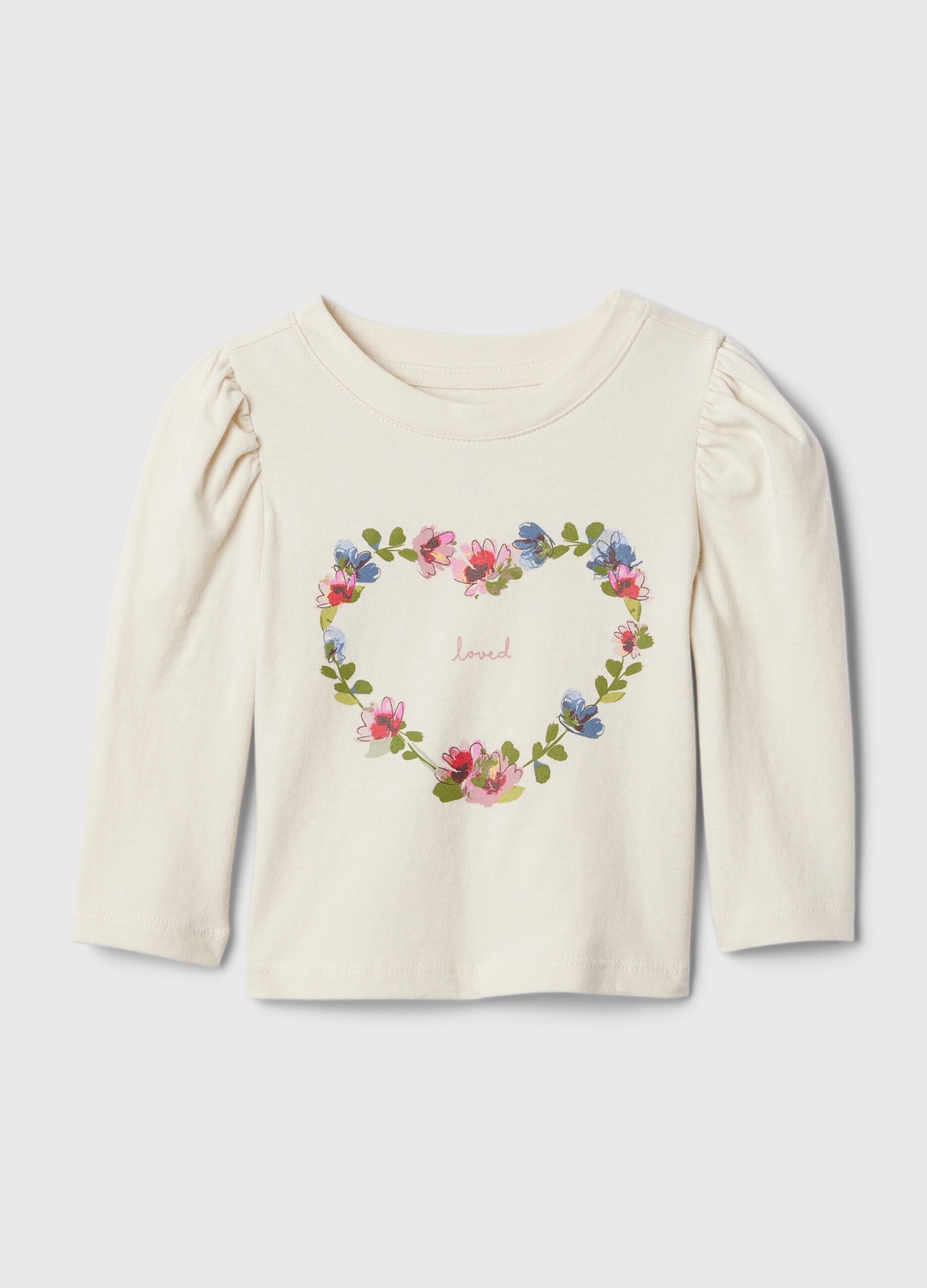 Long-sleeved T-shirt with print