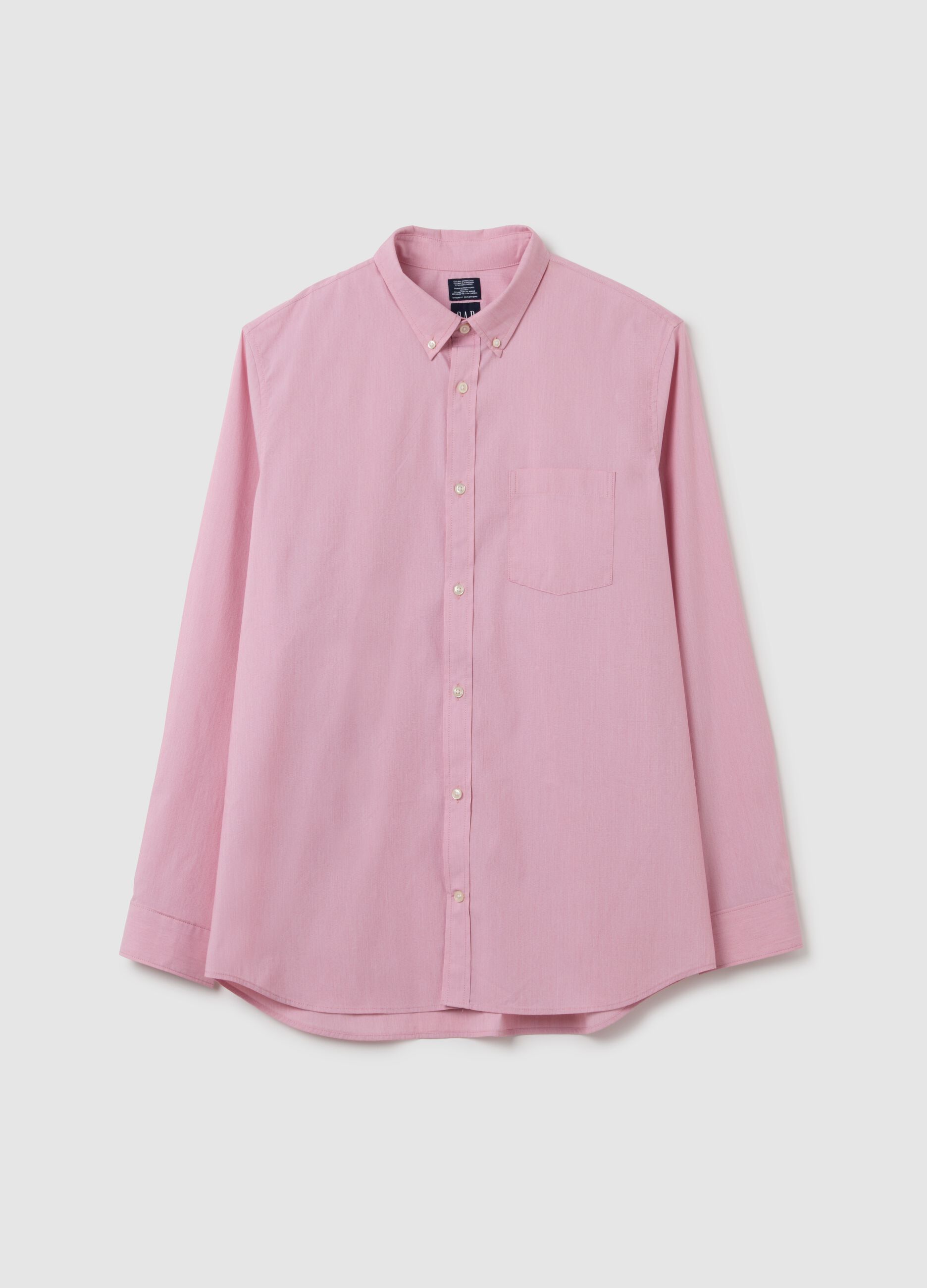 Regular-fit shirt with slub effect_1