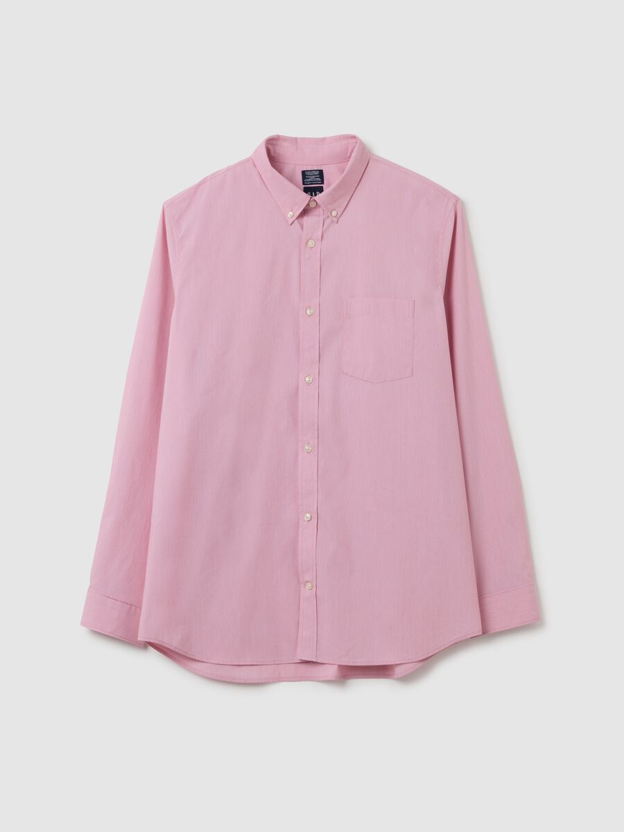 Camicia regular fit effetto fiammato Uomo_1