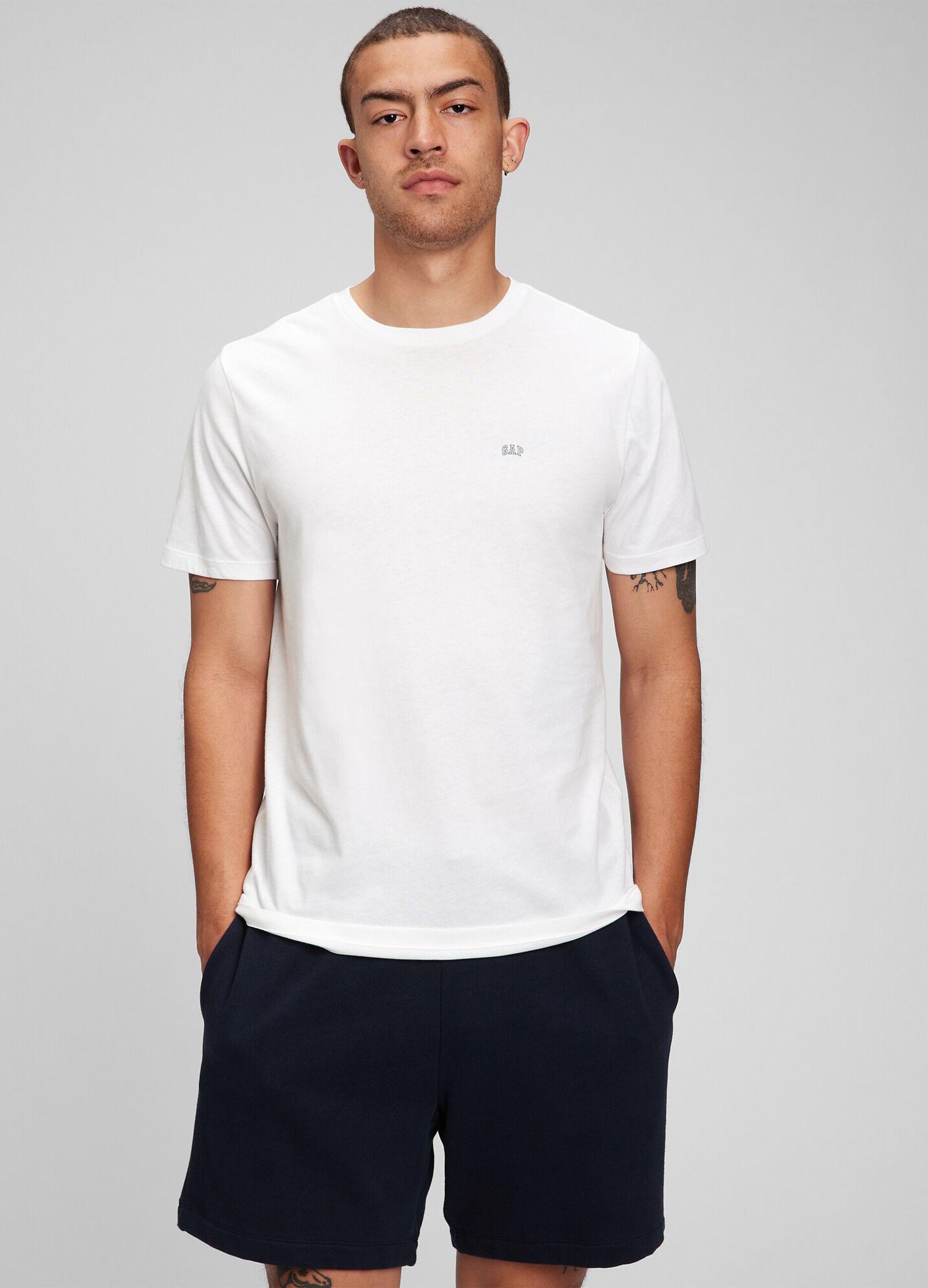 Tripack t-shirt con stampa logo_1