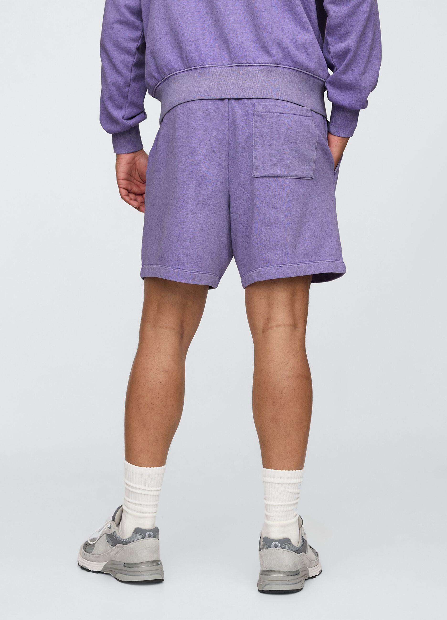 Shorts viola in misto cotone e poliestere Gap_2