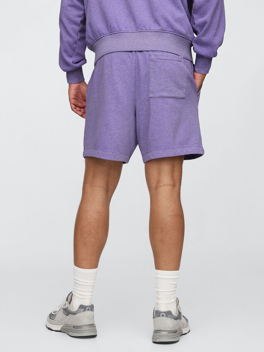 Shorts viola in misto cotone e poliestere Gap Uomo_2