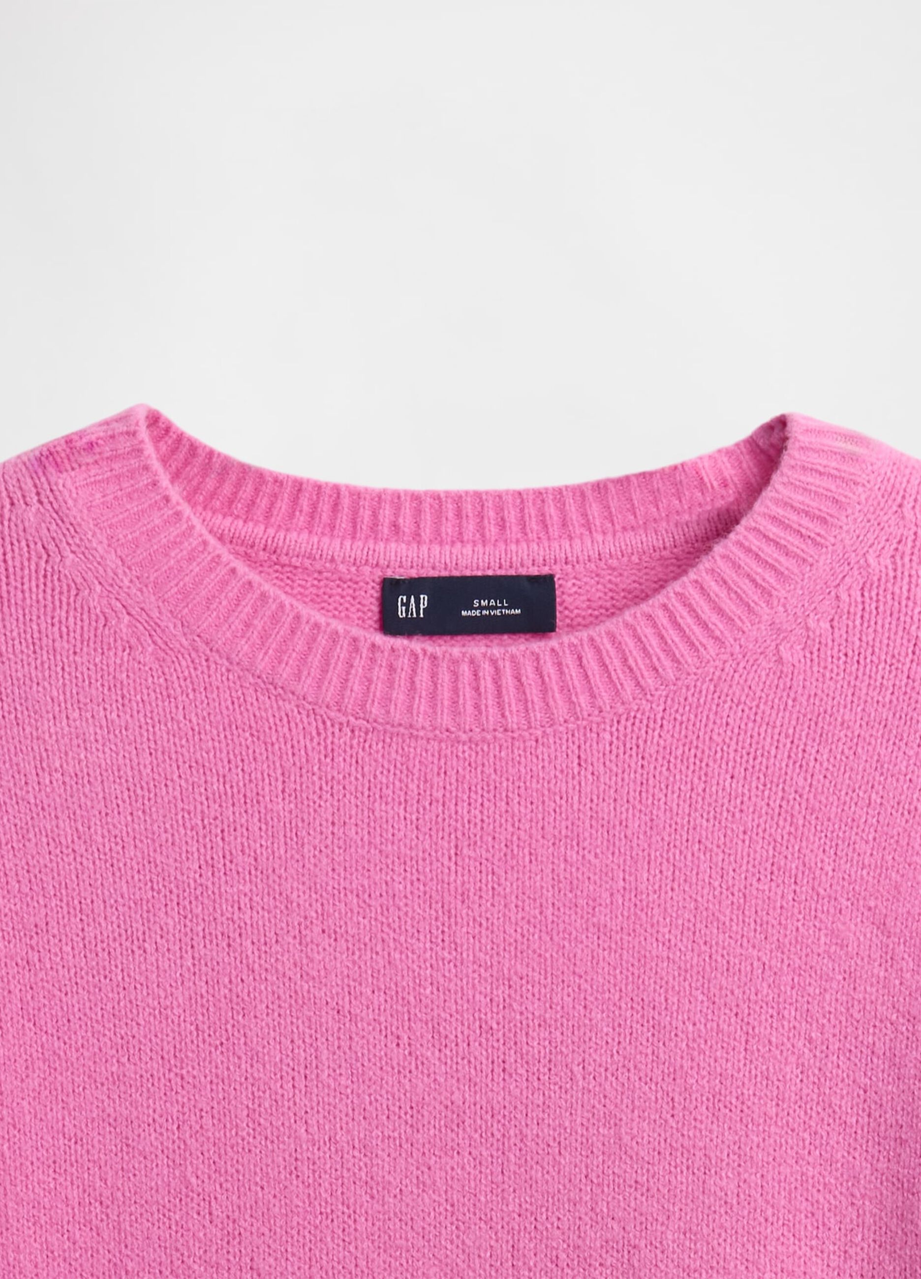 Pink Cotton Blend Sweater_4