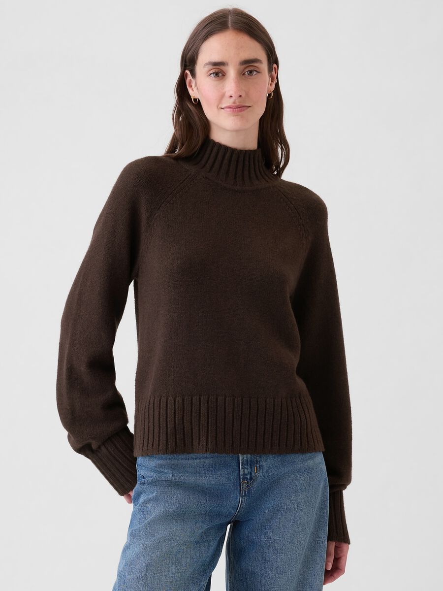 Pullover with high neck Woman_0