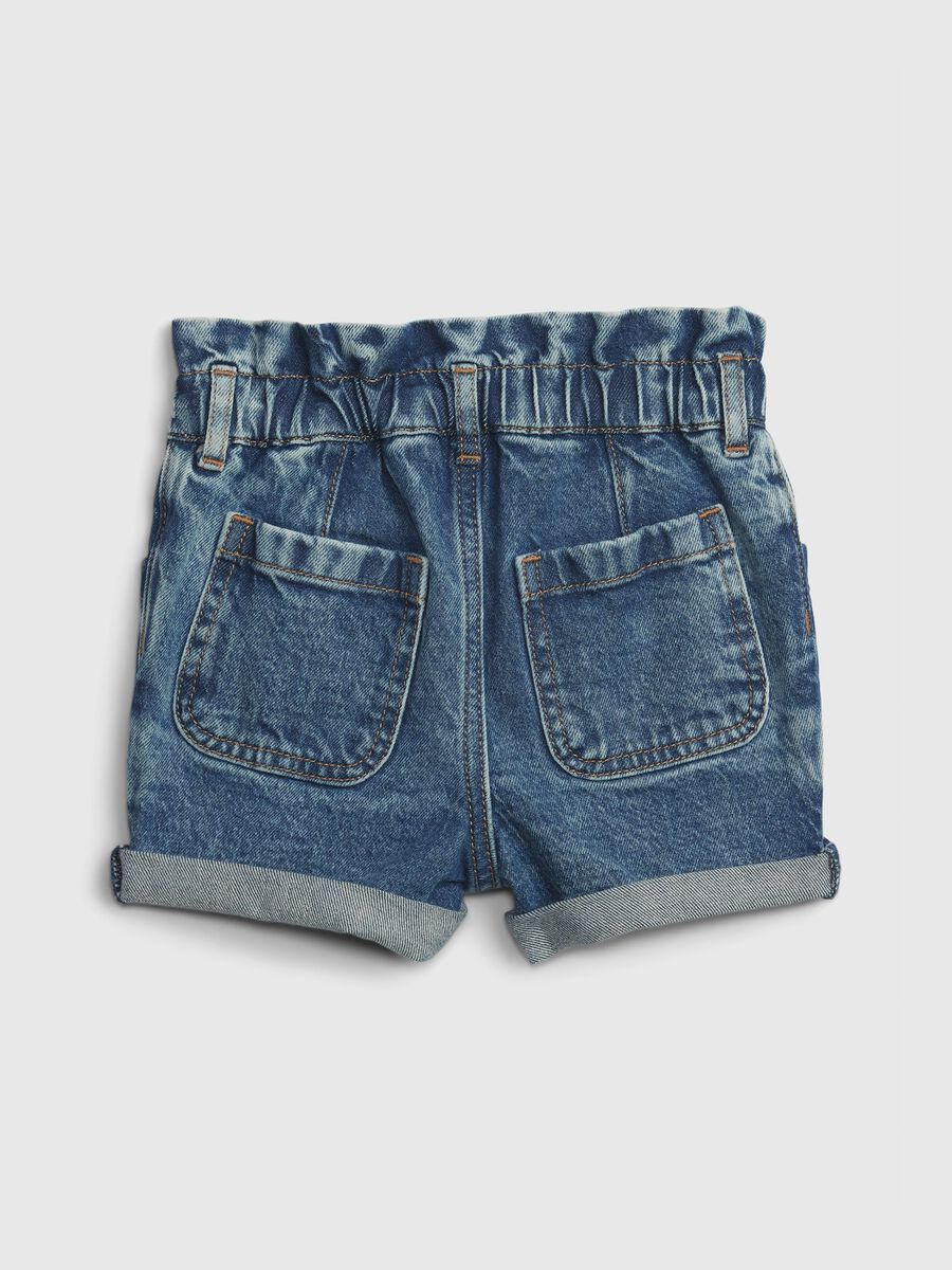 Mum-fit shorts with pockets Newborn Boy_1