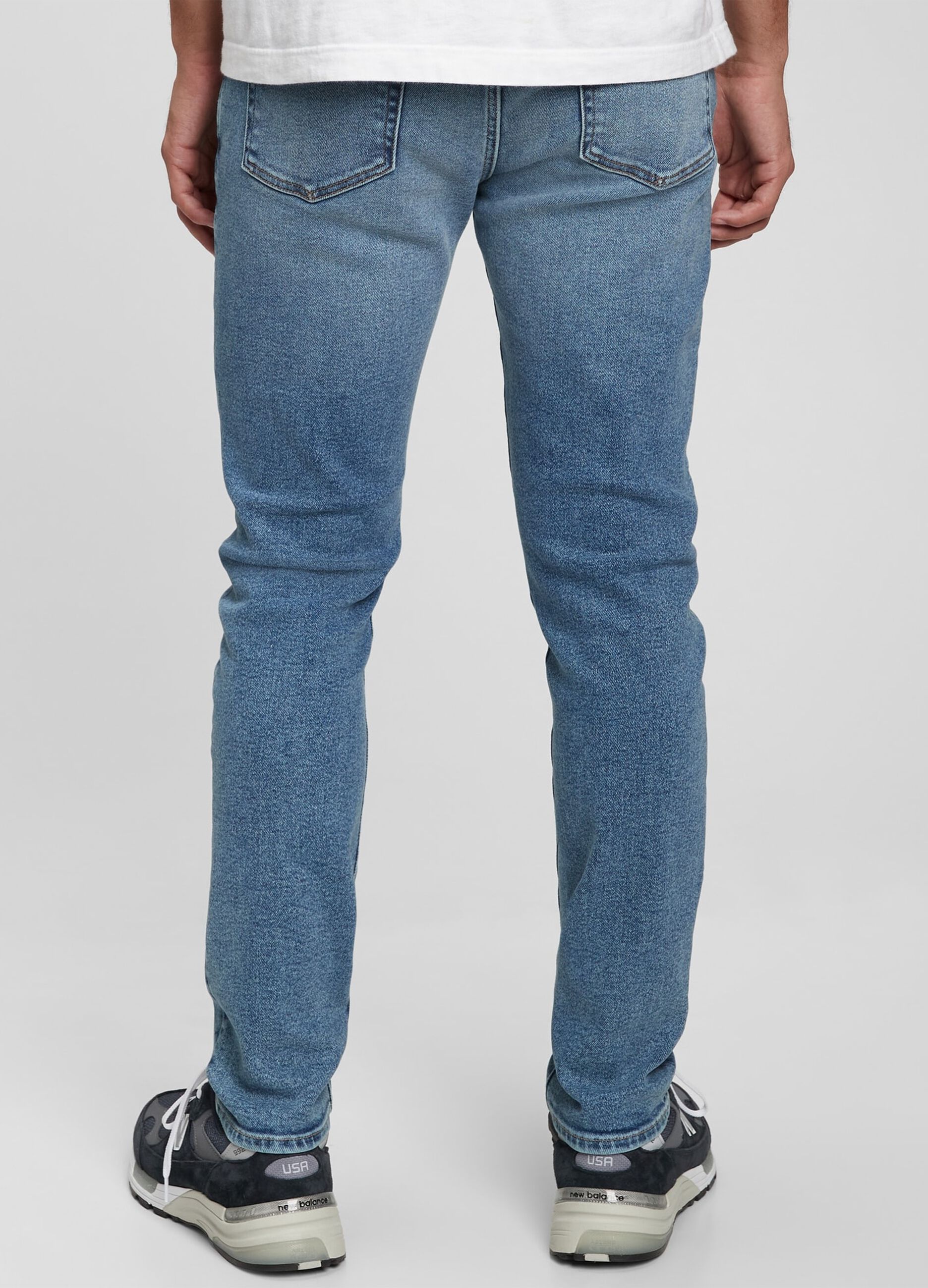 Jeans skinny fit con scoloriture_1