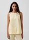Tank top in misto lino_0