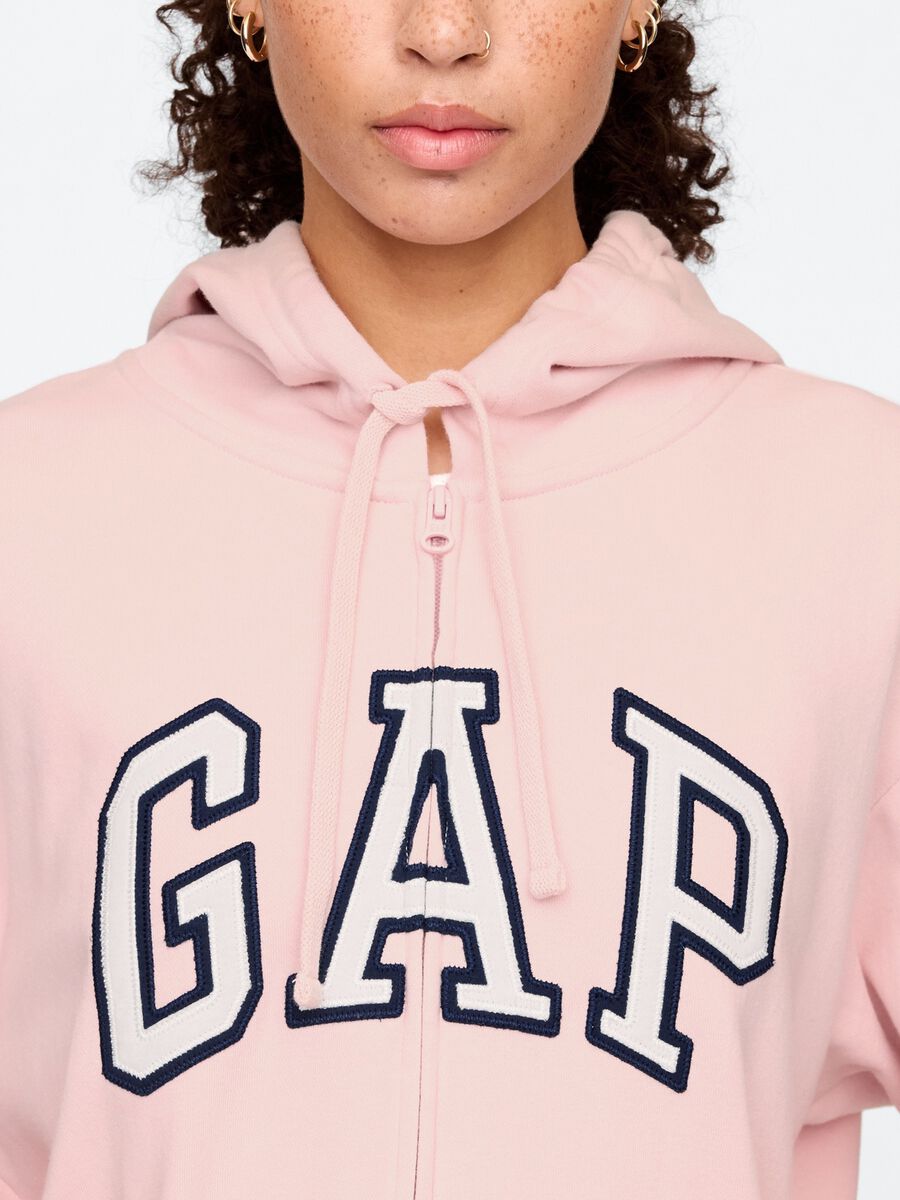 Hooded Full-Zip Sweatshirt Woman_3