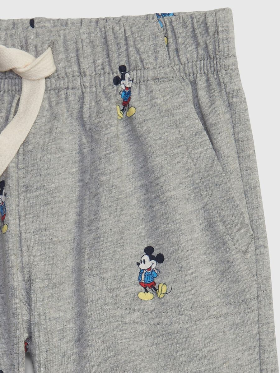 Shorts con coulisse stampa Disney Baby Topolino Neonato_2