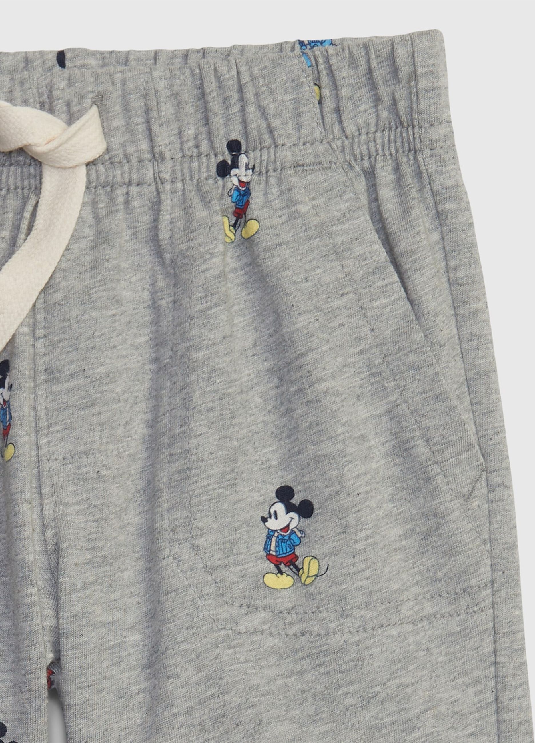 Shorts con coulisse stampa Disney Baby Topolino_2