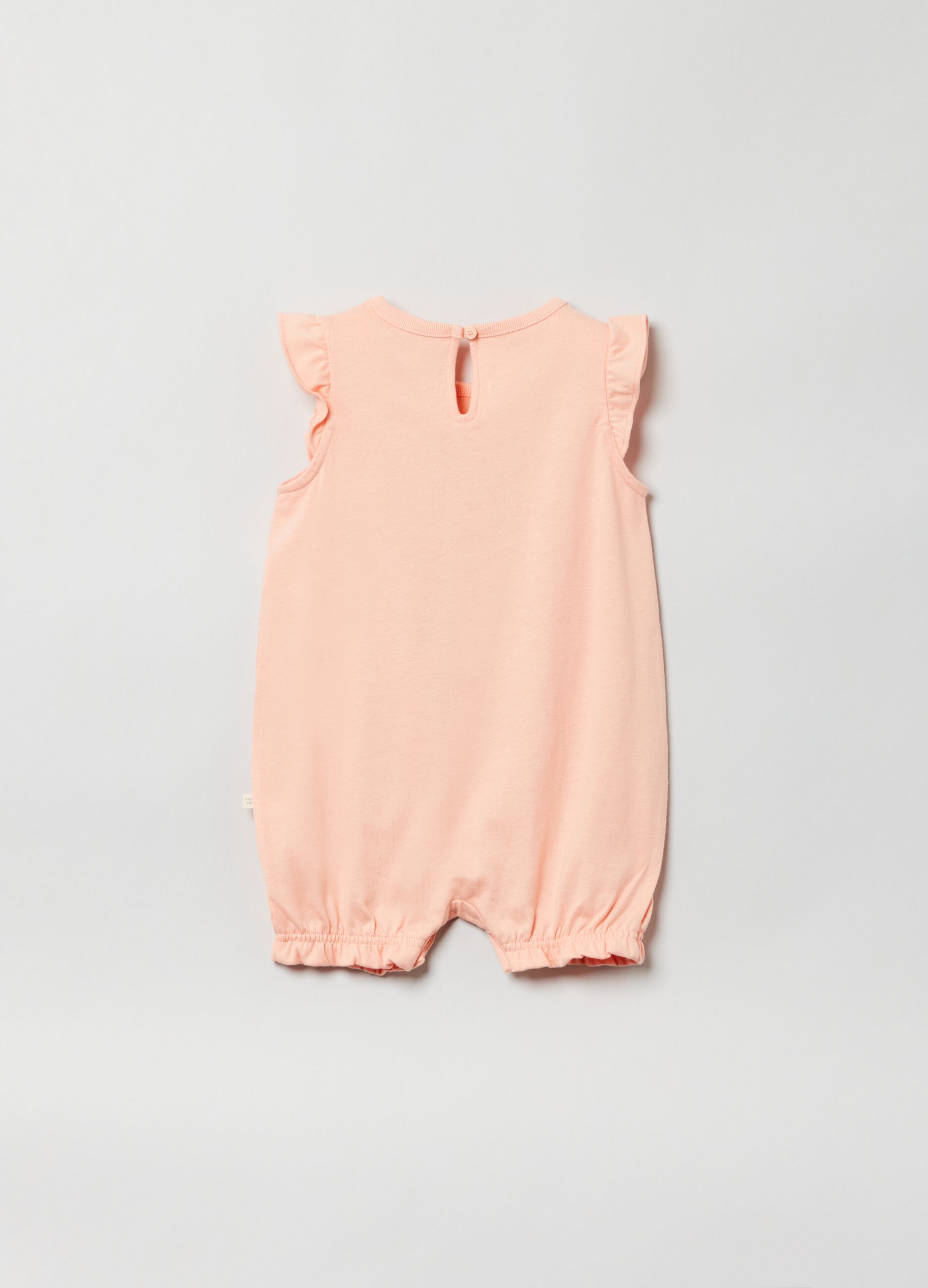 Sleeveless romper suit with print_1