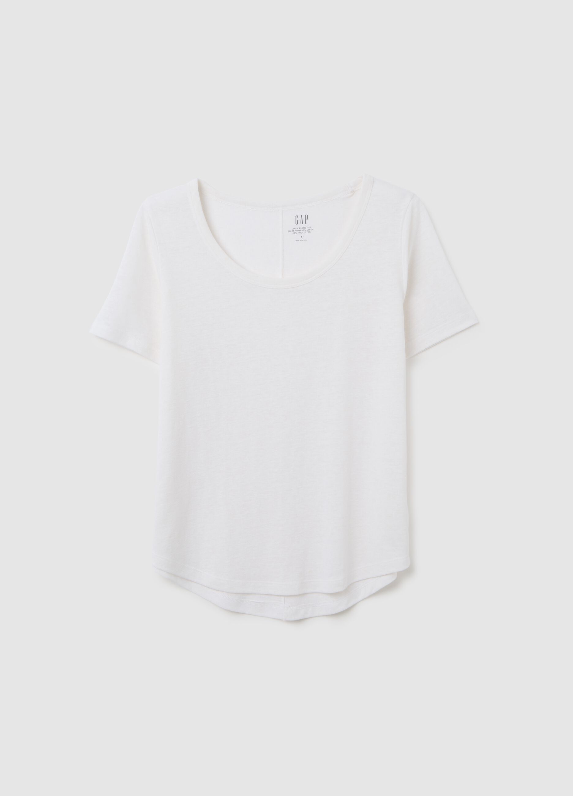 T-shirt in misto lino